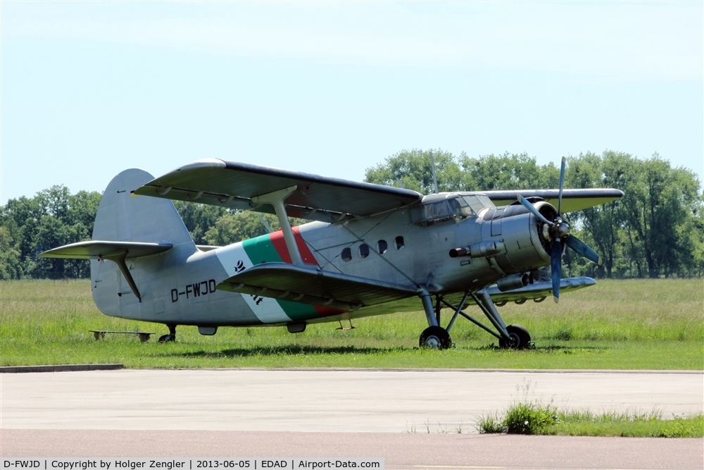 D-FWJD, 1969 Antonov An 2 C/N 1G98-51, This plane is made for parachutists...