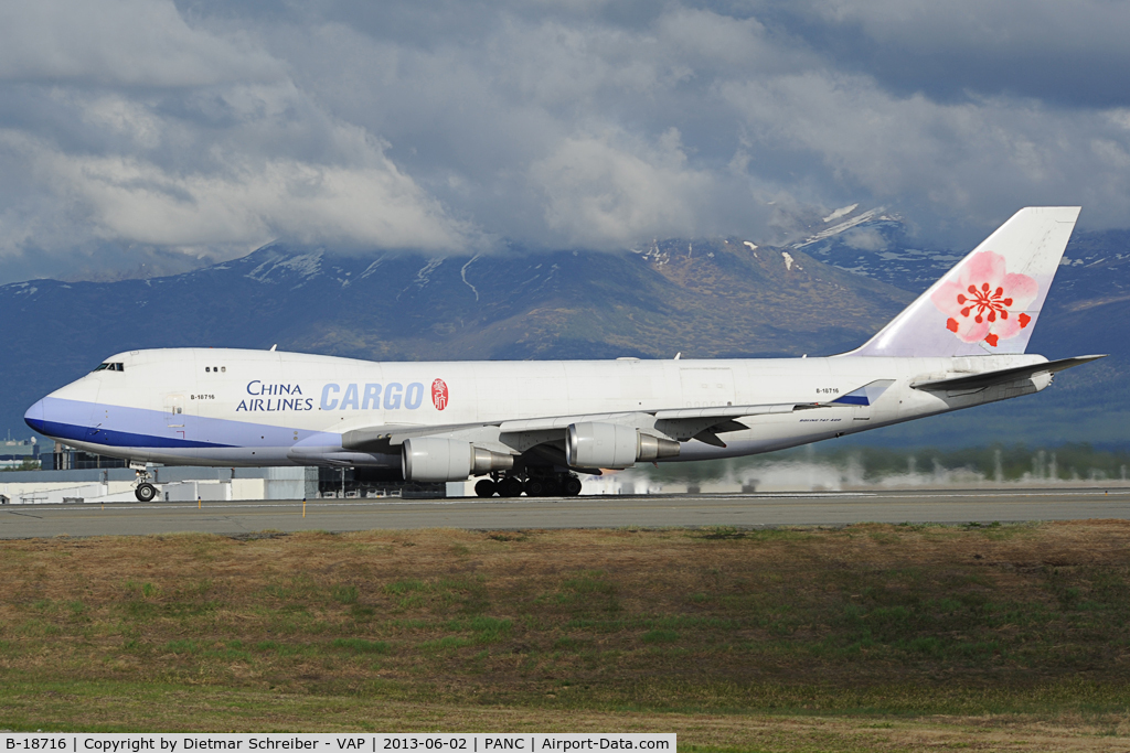 B-18716, 2003 Boeing 747-409F/SCD C/N 33732, China Airlines Boeing 747-400