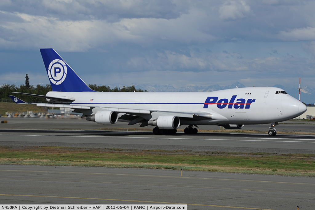 N450PA, 2000 Boeing 747-46NF C/N 30808, Polar Boeing 747-400