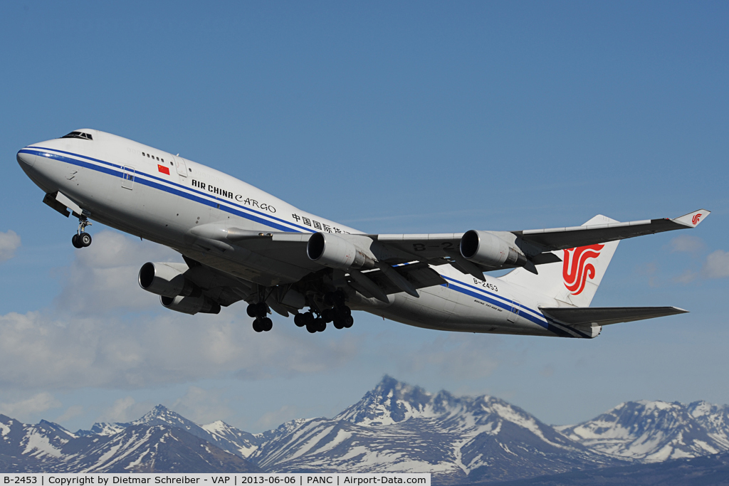 B-2453, 1993 Boeing 747-412/BCF C/N 27134, Air China Boeing 747-400