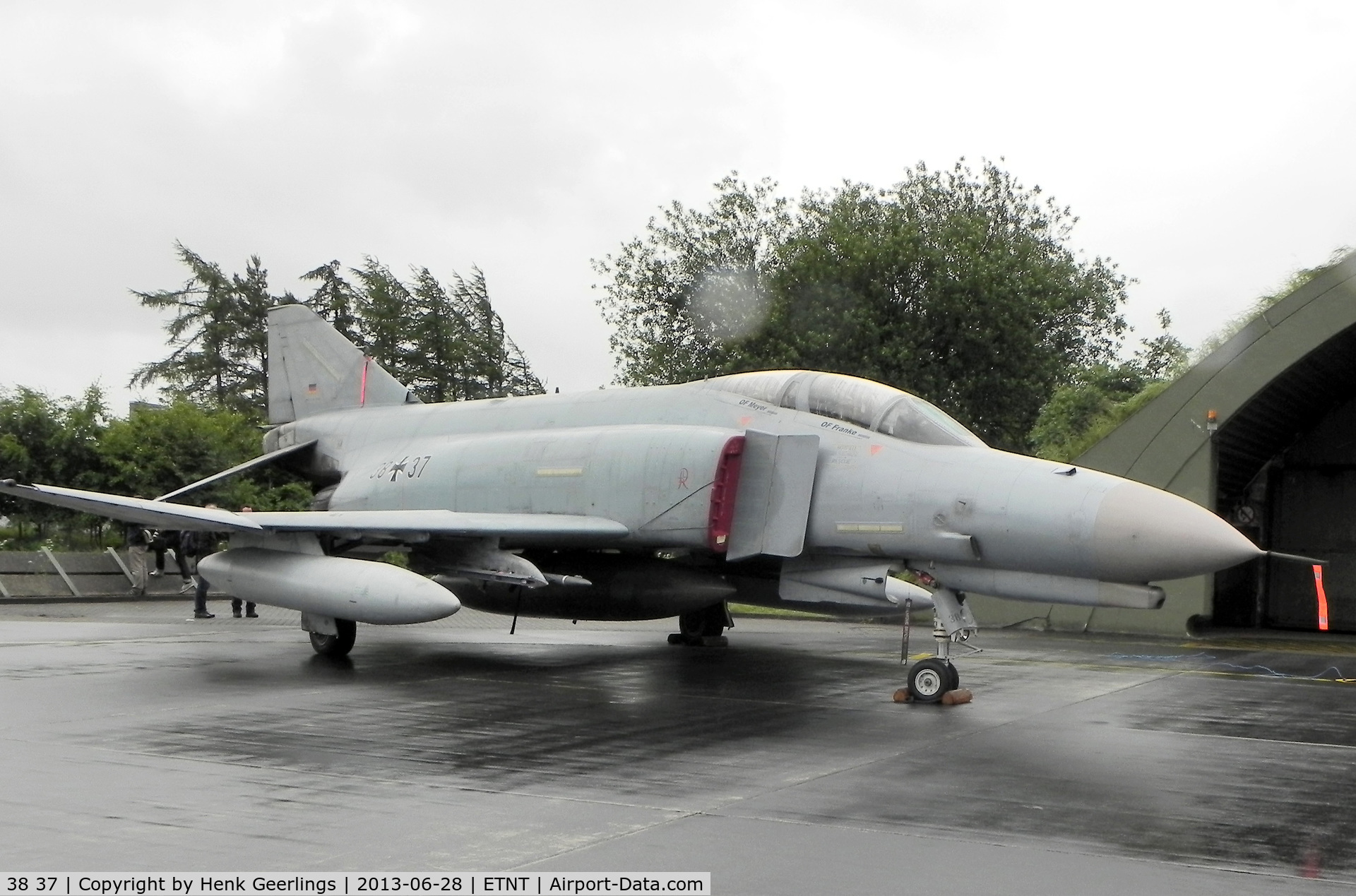 38 37, 1972 McDonnell Douglas F-4F Phantom II C/N 4716, Phantom F-4F Farewell Airshow at Wittmund AFB