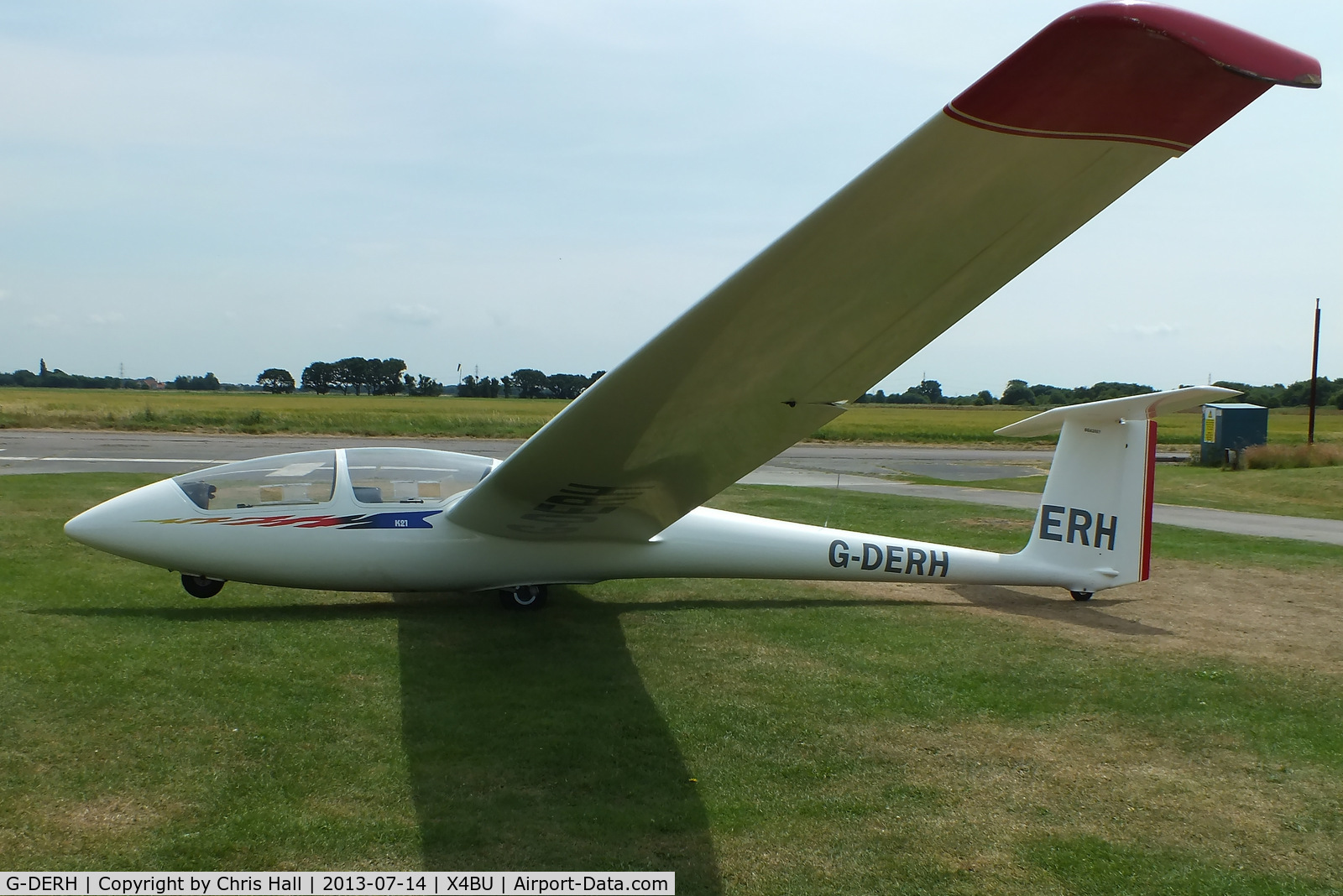G-DERH, 1983 Schleicher ASK-21 C/N 21147, Burn Gliding Club