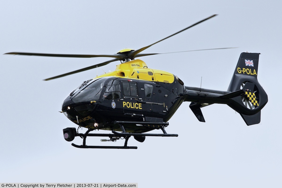 G-POLA, 2010 Eurocopter EC-135P-2+ C/N 877, At 2013 Stoke Golding Stakeout