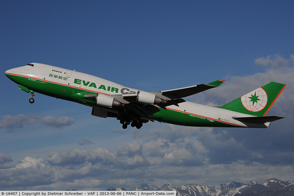 B-16407, 1995 Boeing 747-45E(BDSF) C/N 27899, Eva Air Boeing 747-400