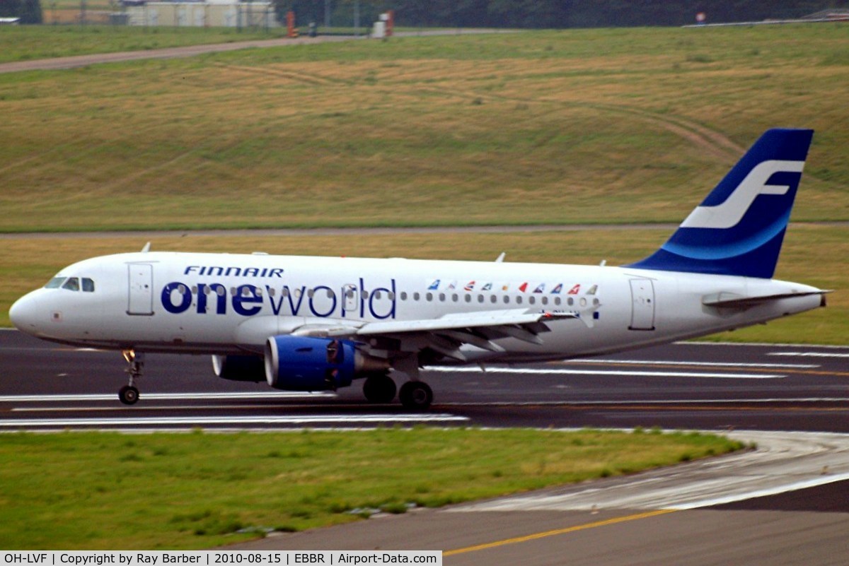 OH-LVF, 2002 Airbus A319-112 C/N 1808, Airbus A319-112 [1808] (Finnair) Brussels~OO 15/08/2010