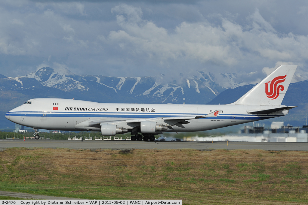 B-2476, 2006 Boeing 747-4FTF/SCD C/N 34240/1373, Air China Boeing 747-400