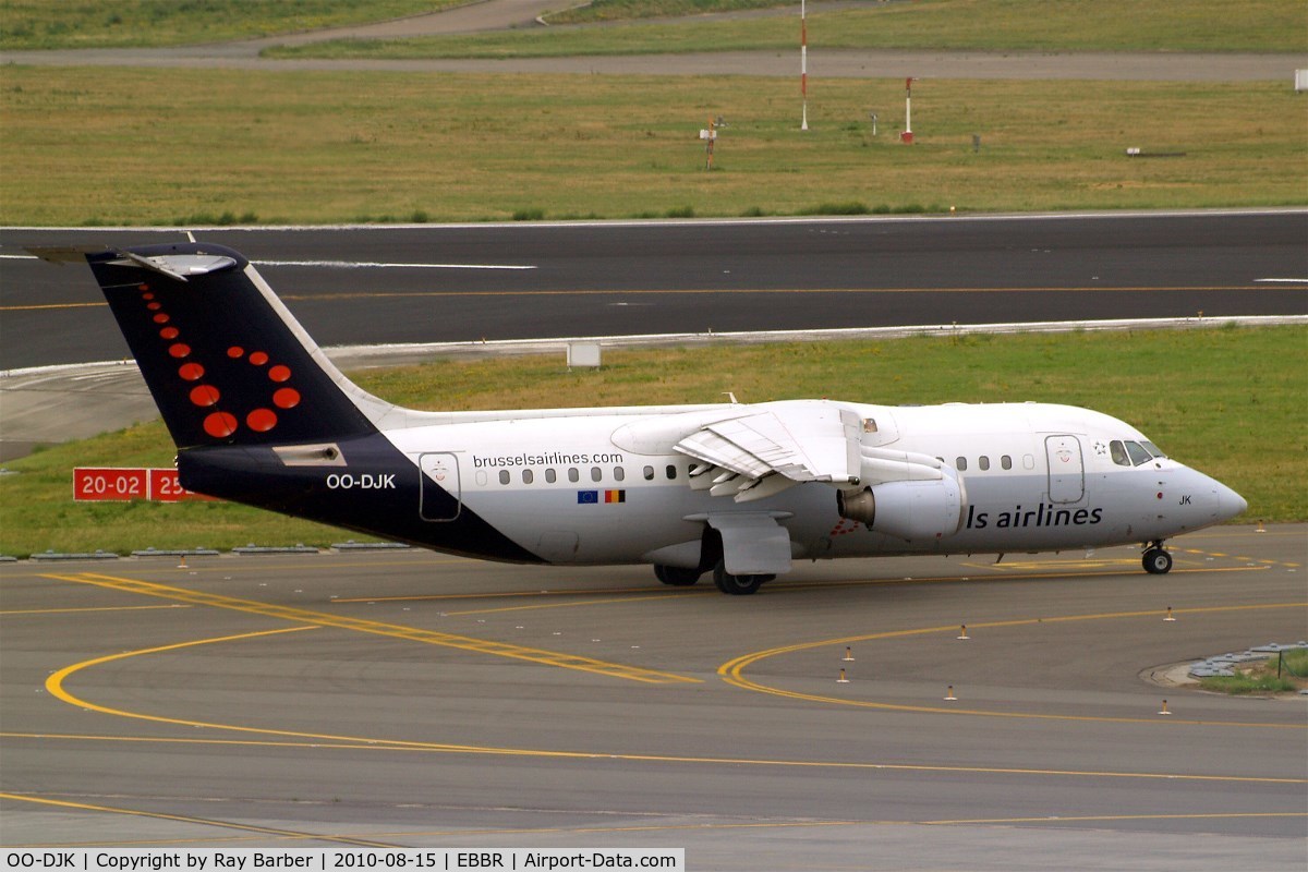 OO-DJK, 1995 British Aerospace Avro 146-RJ85 C/N E.2271, BAe 146-RJ200 [E2271] (Brussels Airlines) Brussels~OO 15/08/2010