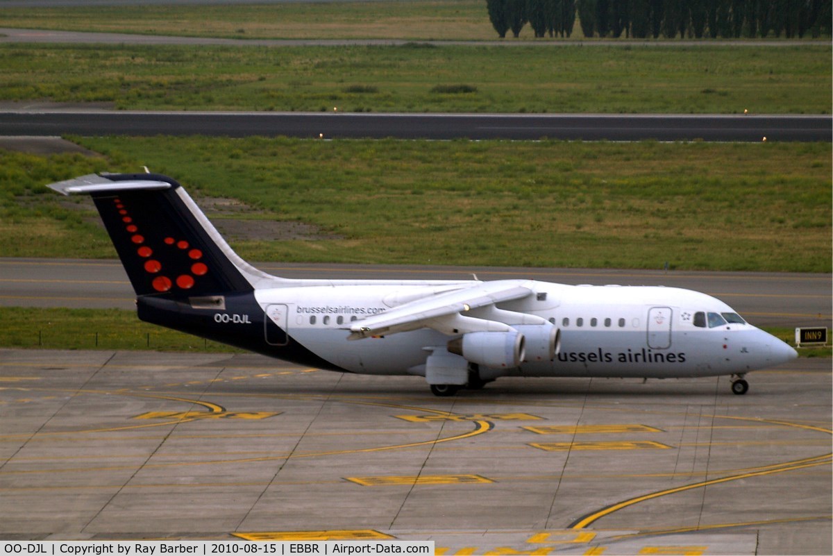 OO-DJL, 1995 British Aerospace Avro 146-RJ85 C/N E.2273, OO-DJL   BAe 146-RJ85 [E2273] (Brussels Airlines) Brussels~OO 15/08/2010