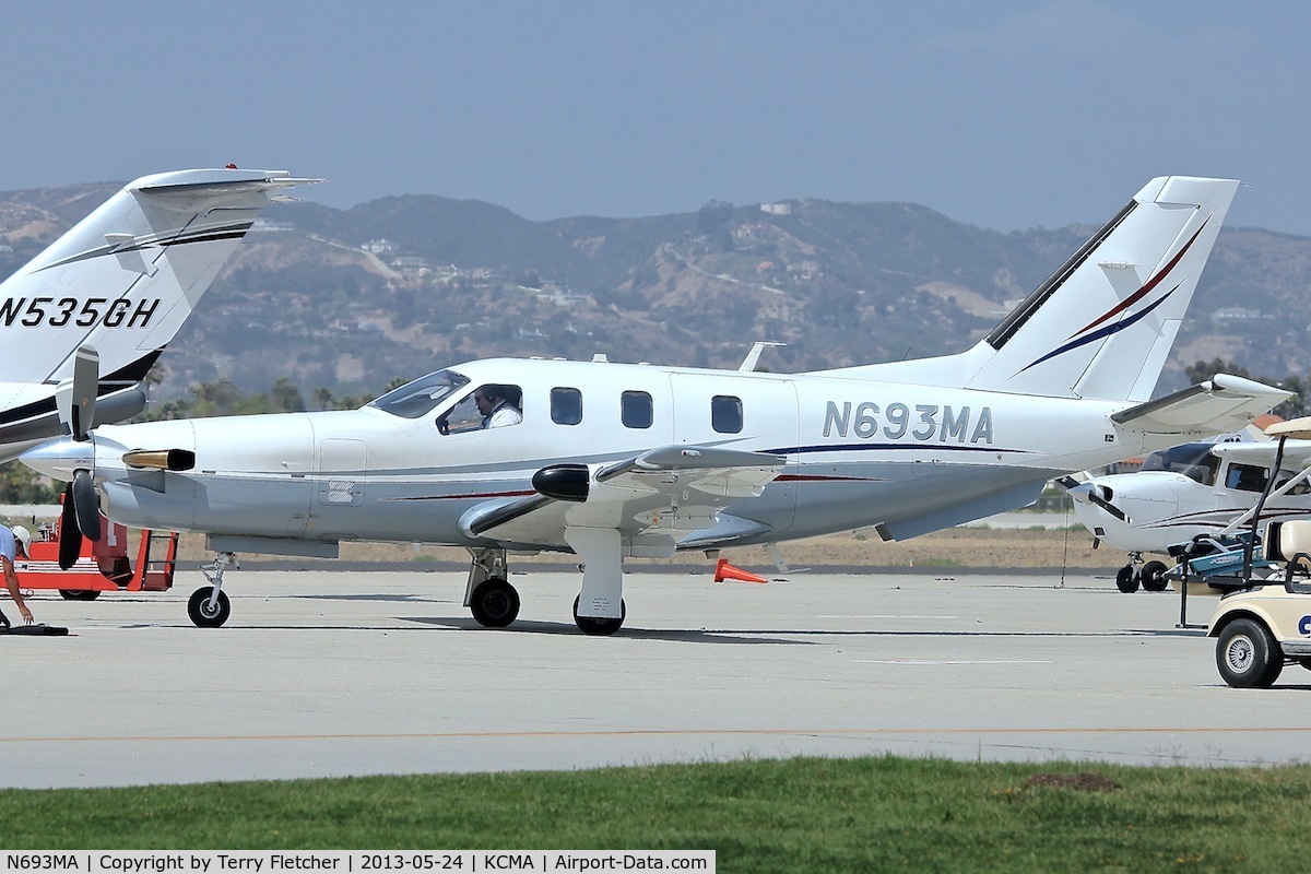 N693MA, 2004 Socata TBM-700 C/N 293, At Camarillo Airport , California