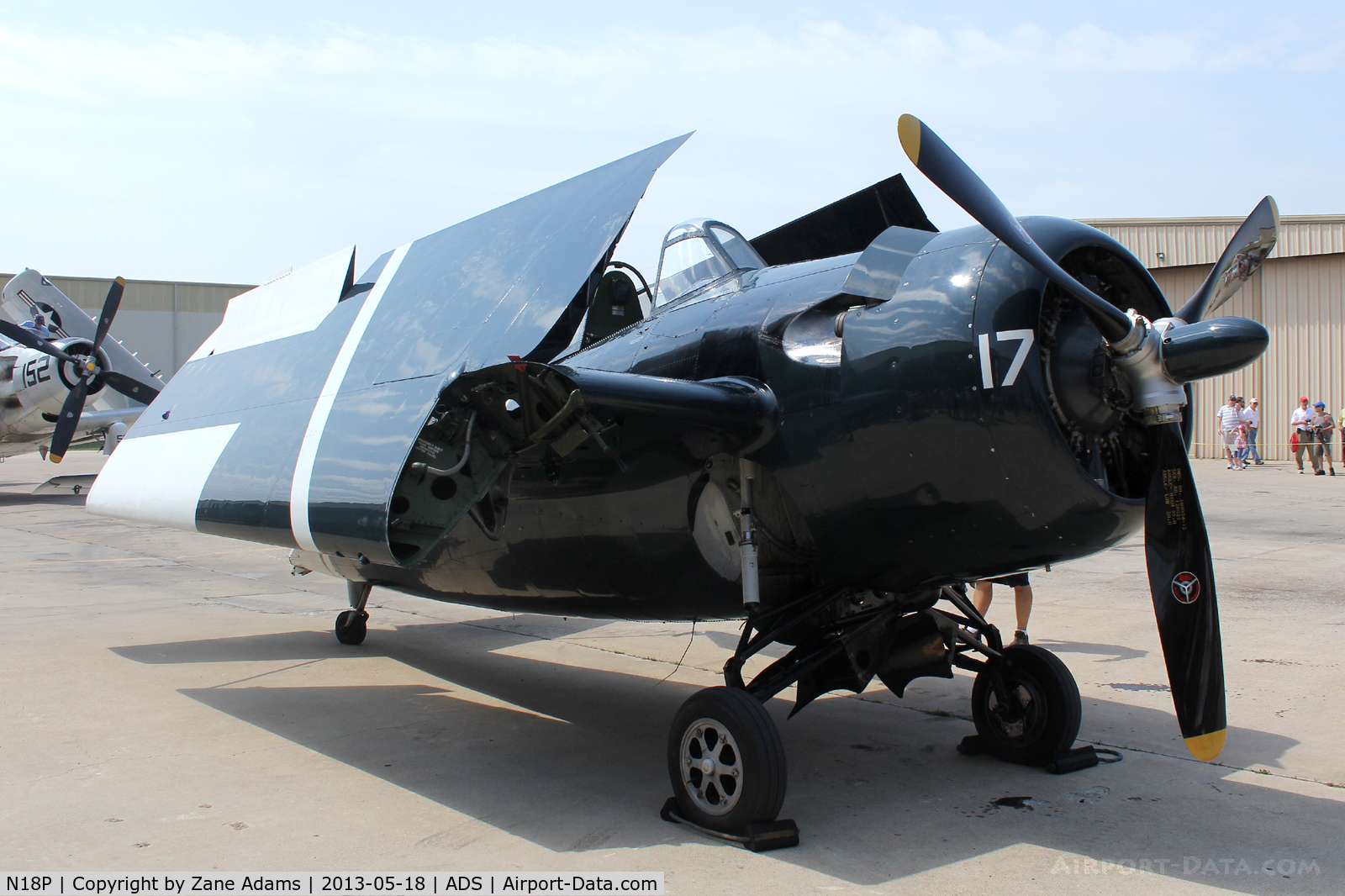 N18P, General Motors (Grumman) FM-2 Wildcat C/N 6014, Cavanaugh Flight Museum, Warbirds over Addison 2013