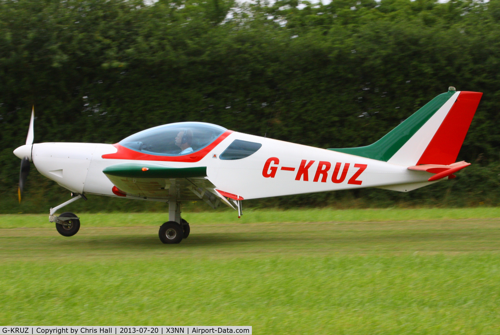 G-KRUZ, 2010 CZAW SportCruiser C/N LAA 338-14765, at the Stoke Golding stakeout 2013