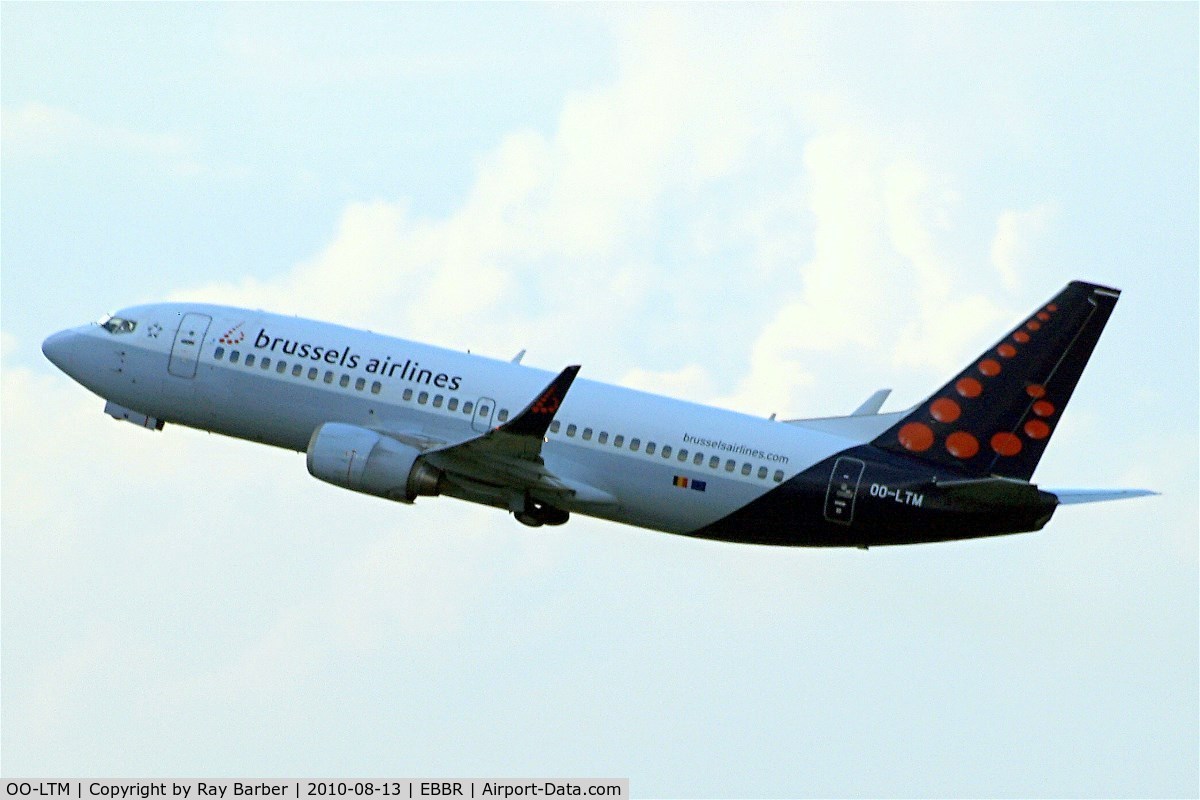 OO-LTM, 1991 Boeing 737-3M8 C/N 25070, Boeing 737-3M8 [25070] (Brussels Airlines) Brussels~OO 13/08/2010