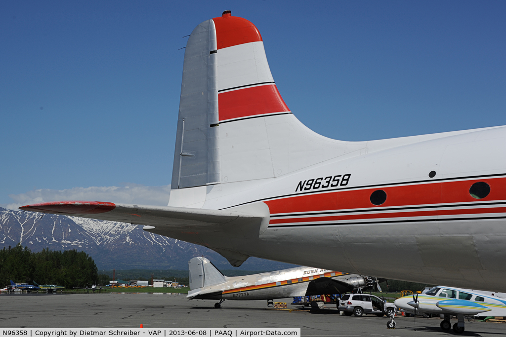 N96358, 1944 Douglas C-54E C/N 27284, Alaska Air Fuel DC4