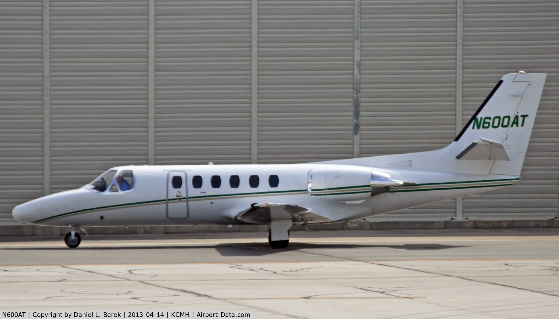 N600AT, 1987 Cessna 550 C/N 550-0551, Spotted at Port Columbus International Airport.