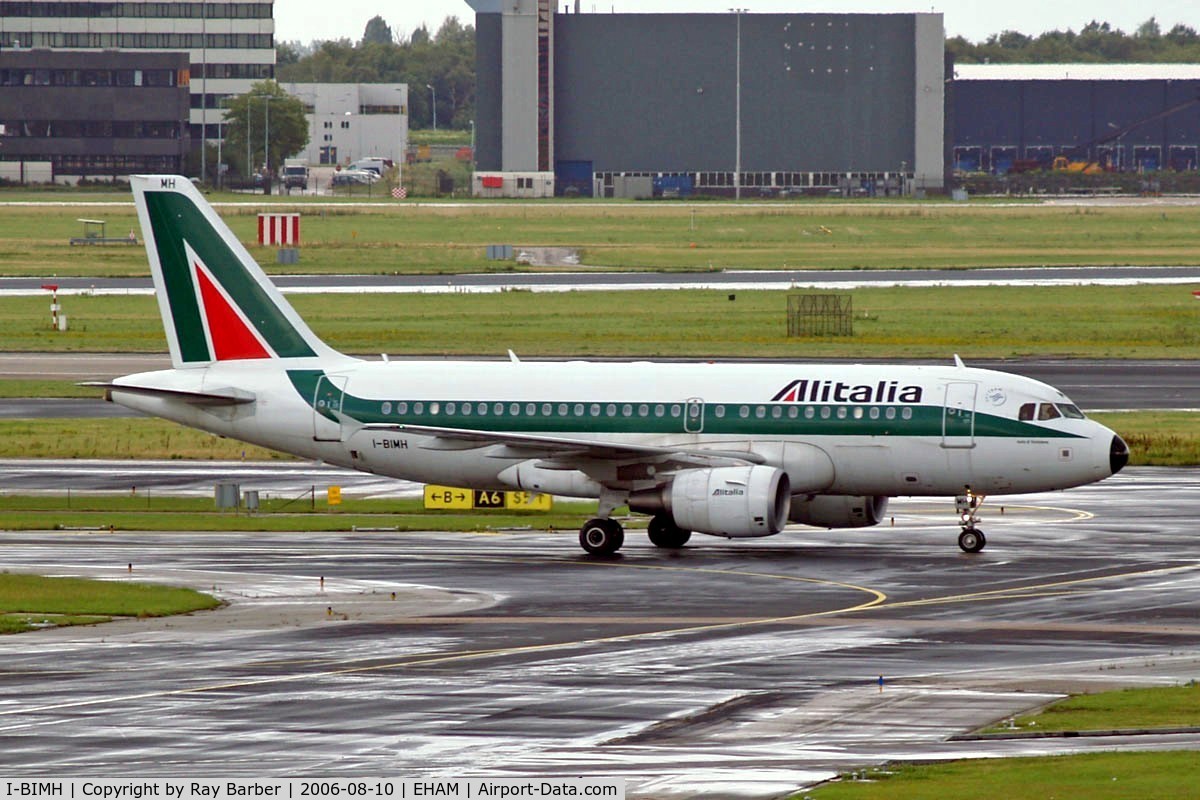 I-BIMH, 2003 Airbus A319-112 C/N 2101, Airbus A319-112 [2101] (Alitalia) Amsterdam-Schiphol~PH 10/08/2006