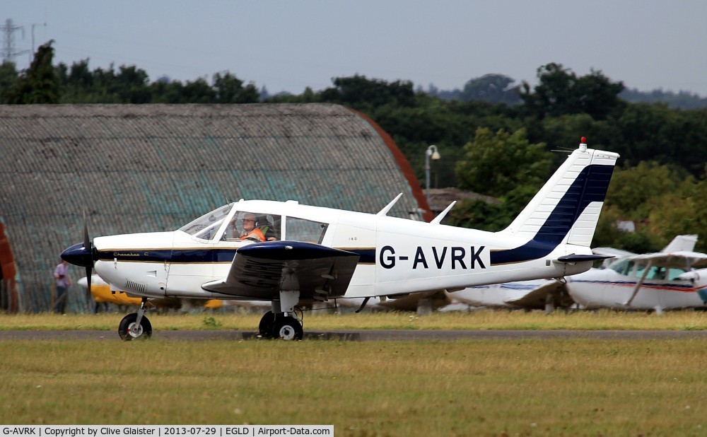 G-AVRK, 1967 Piper PA-28-180 Cherokee C/N 28-4041, Originally owned to, Finance & General Hire Co Ltd in July 1967 and currently with, Air Romeo Kilo Ltd since March 2012