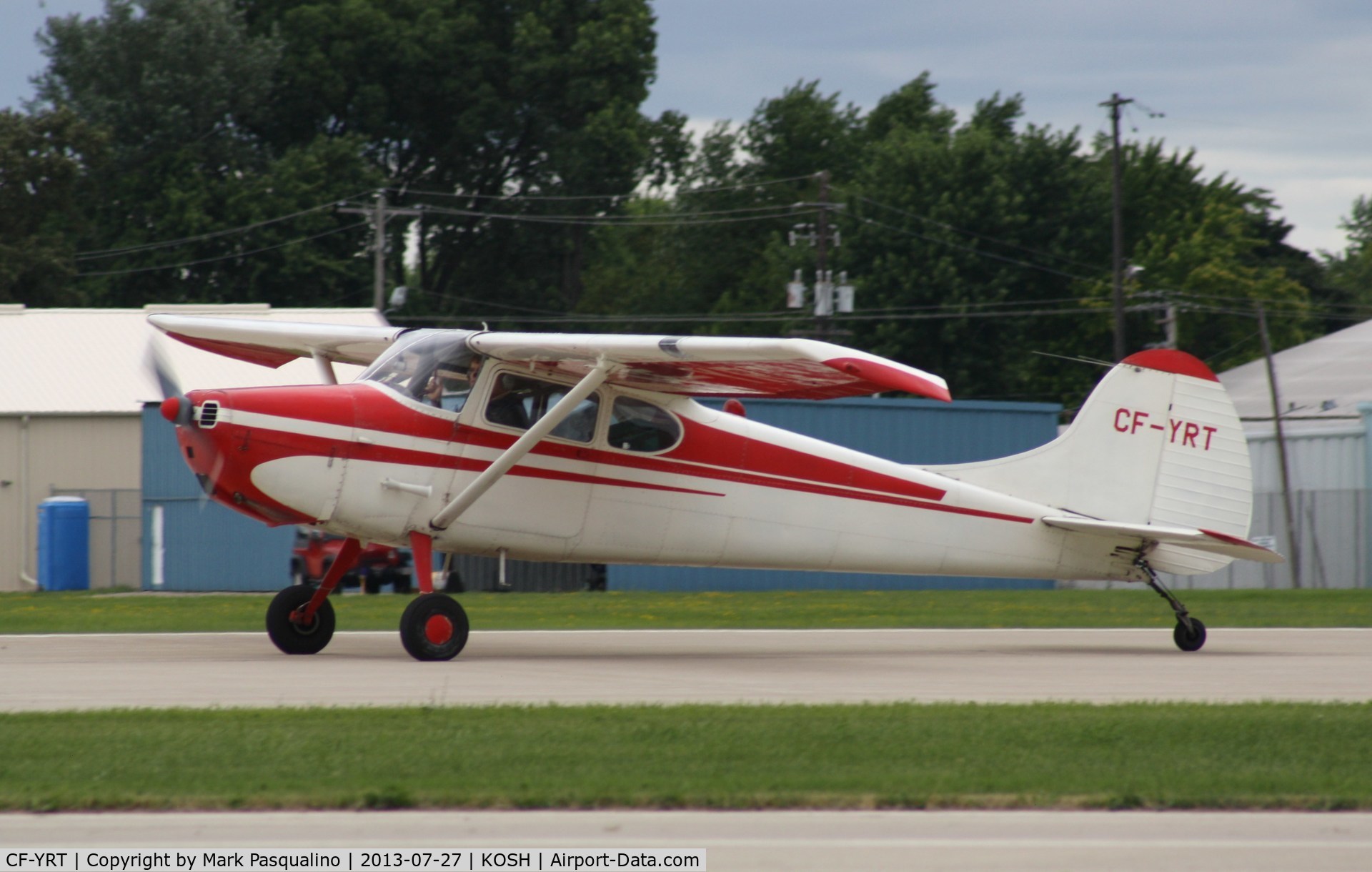 CF-YRT, 1953 Cessna 170A C/N 20395, Cessna 170A