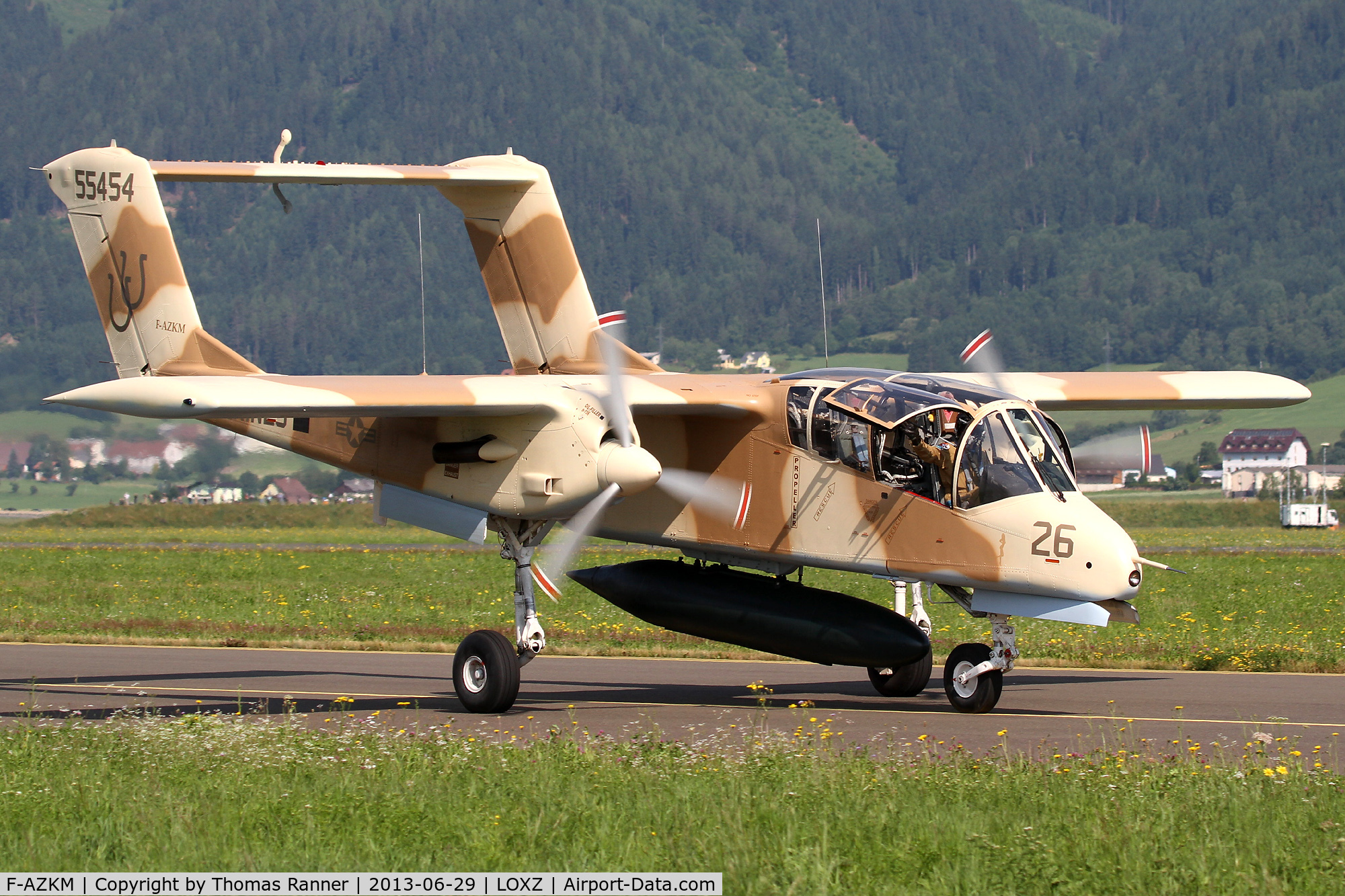 F-AZKM, 1971 North American OV-10B Bronco C/N 338-9 (305-65), OV-10B Bronco