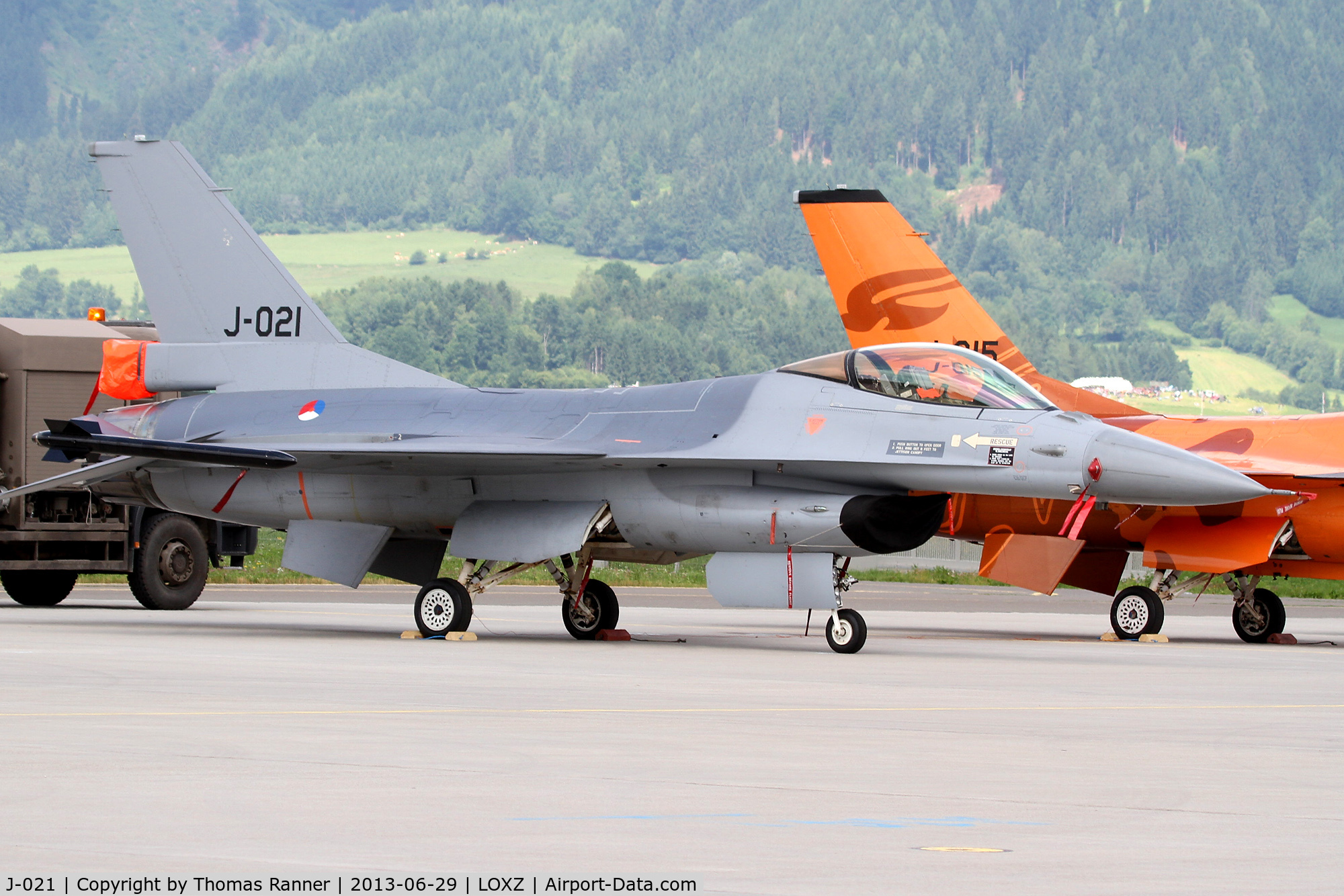 J-021, 1989 Fokker F-16AM Fighting Falcon C/N 6D-177, RNLAF F-16