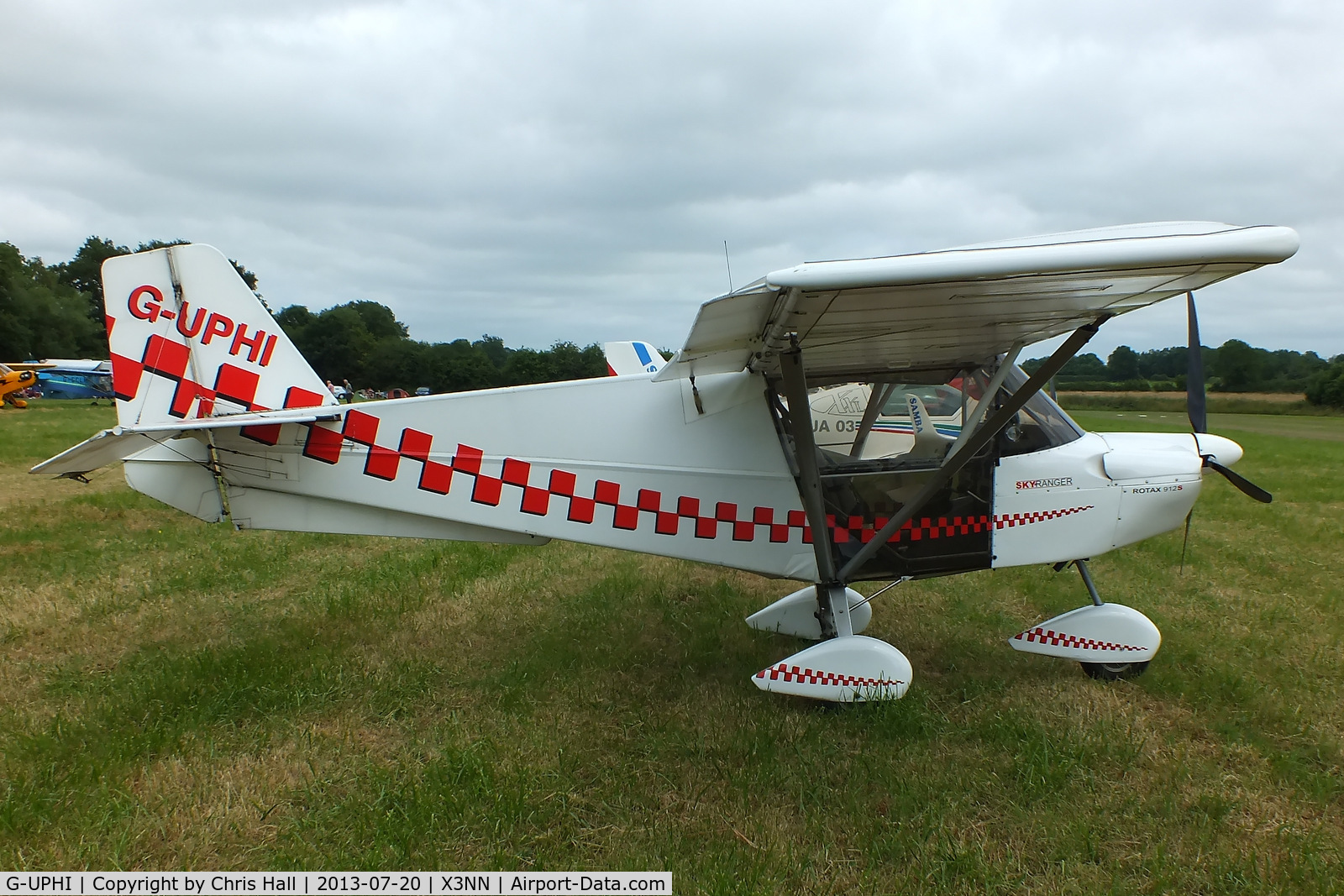 G-UPHI, 2006 Best Off Skyranger Swift 912S(1) C/N BMAA/HB/480, at the Stoke Golding stakeout 2013