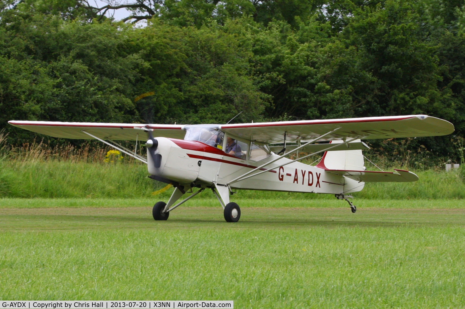 G-AYDX, 1968 Beagle A-61 Terrier 2 C/N B.647, at the Stoke Golding stakeout 2013