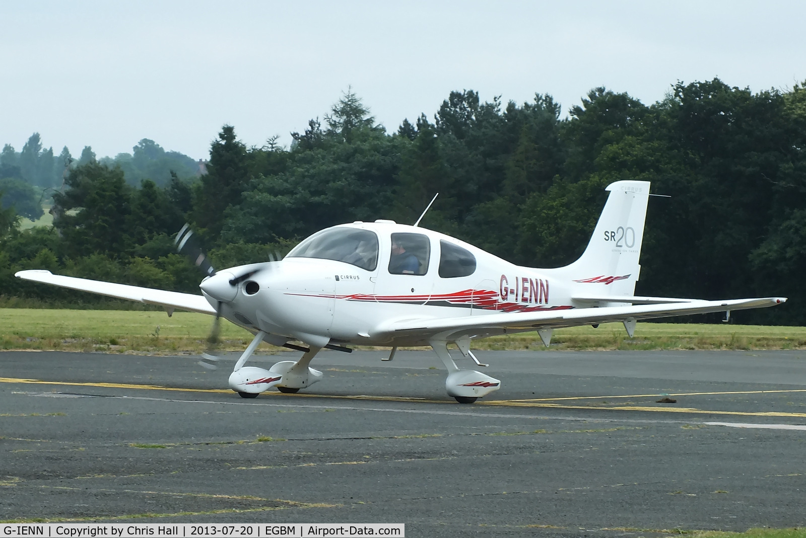 G-IENN, 2008 Cirrus SR20 C/N 1899, at the Tatenhill Charity Fly in