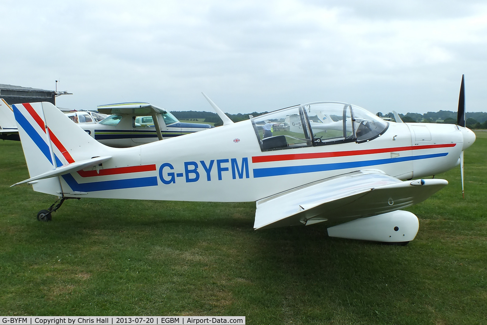 G-BYFM, 2000 Jodel DR-1050 M1 Excellence Replica C/N PFA 304-13237, at the Tatenhill Charity Fly in