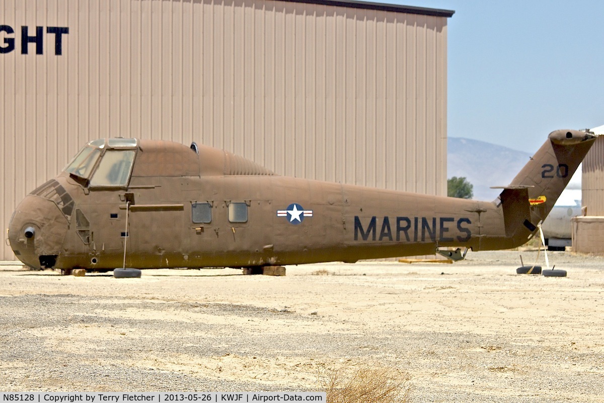 N85128, 1957 Sikorsky S-58 C/N 143937, Milestones of Flight Air Museum, Fox Field, Palmdale, California