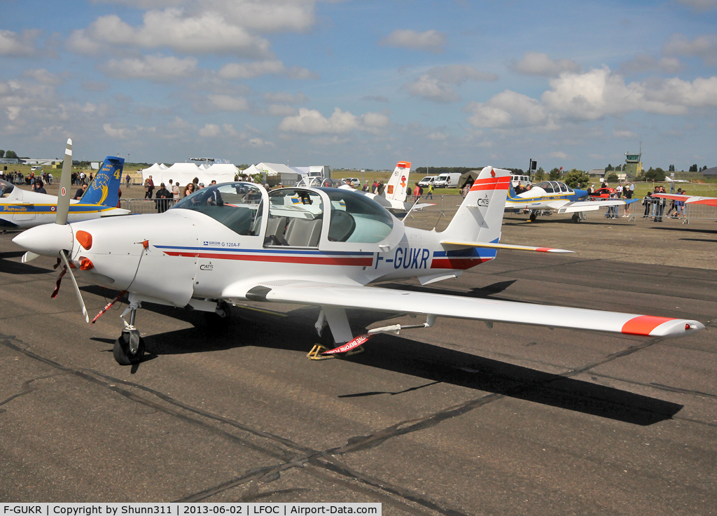 F-GUKR, Grob G-120A-F C/N 85051, Used as static aircraft during LFOC Open Day 2013...