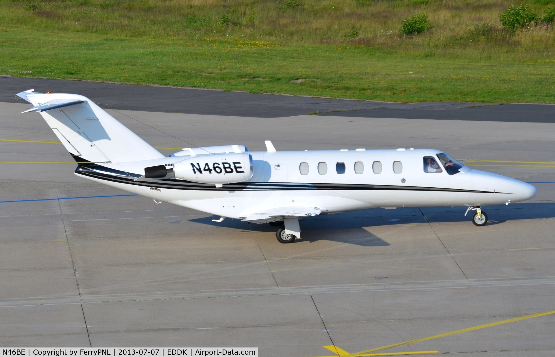 N46BE, 2002 Cessna 525A CitationJet CJ2 C/N 525A-0116, UK based CJ2