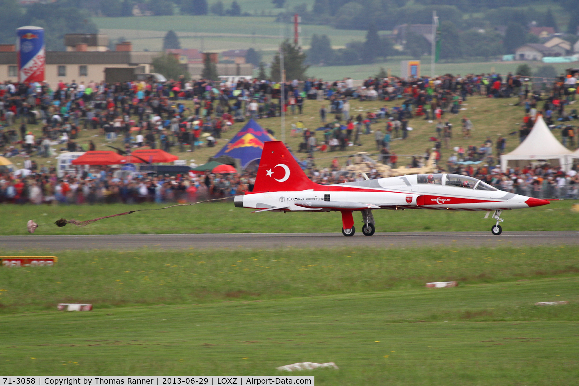 71-3058, 1971 Canadair NF-5A Freedom Fighter C/N 3058, Turkish Stars