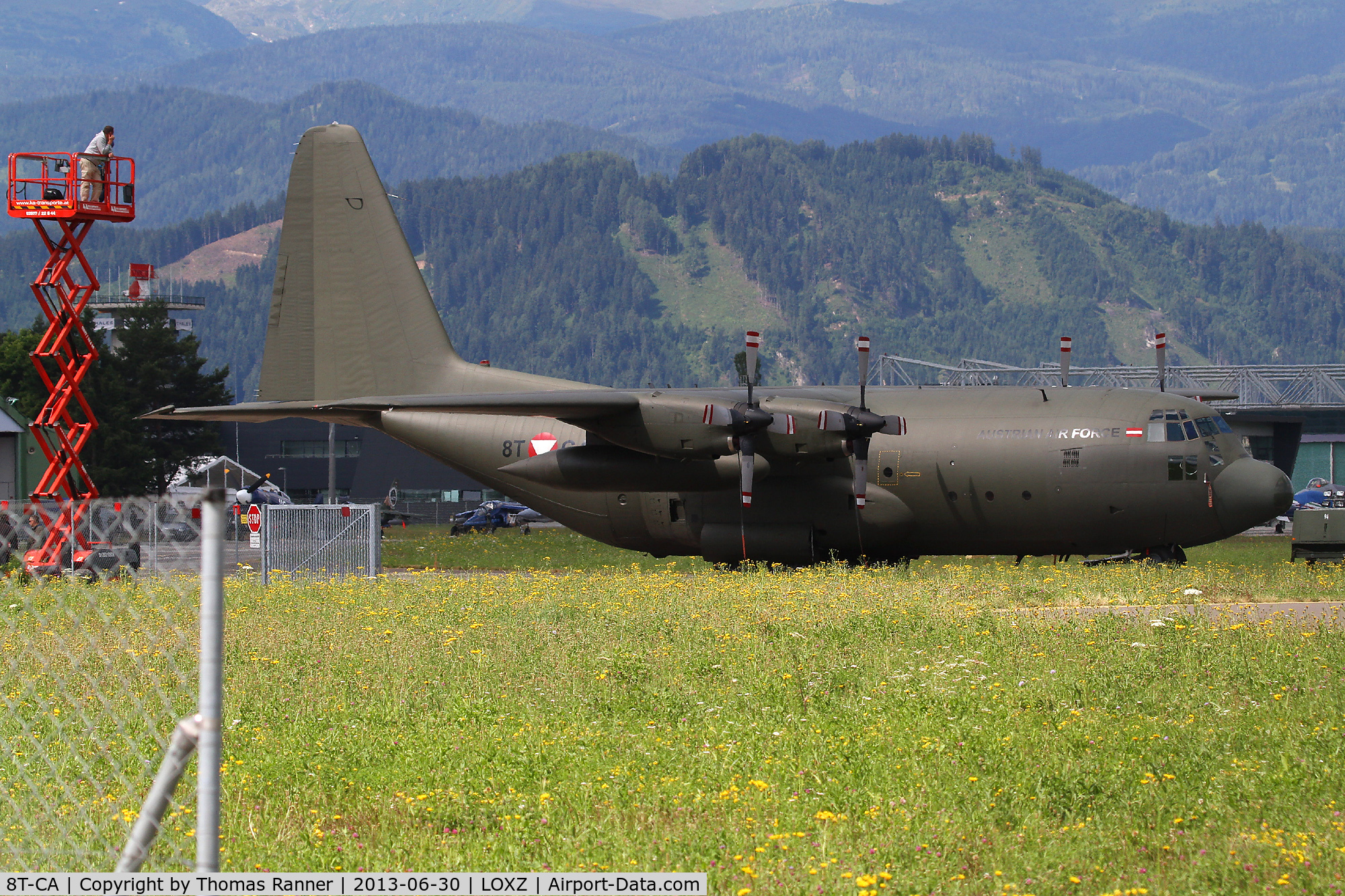 8T-CA, 1967 Lockheed C-130K Hercules C.1 C/N 382-4198, Austrian AF C-130
