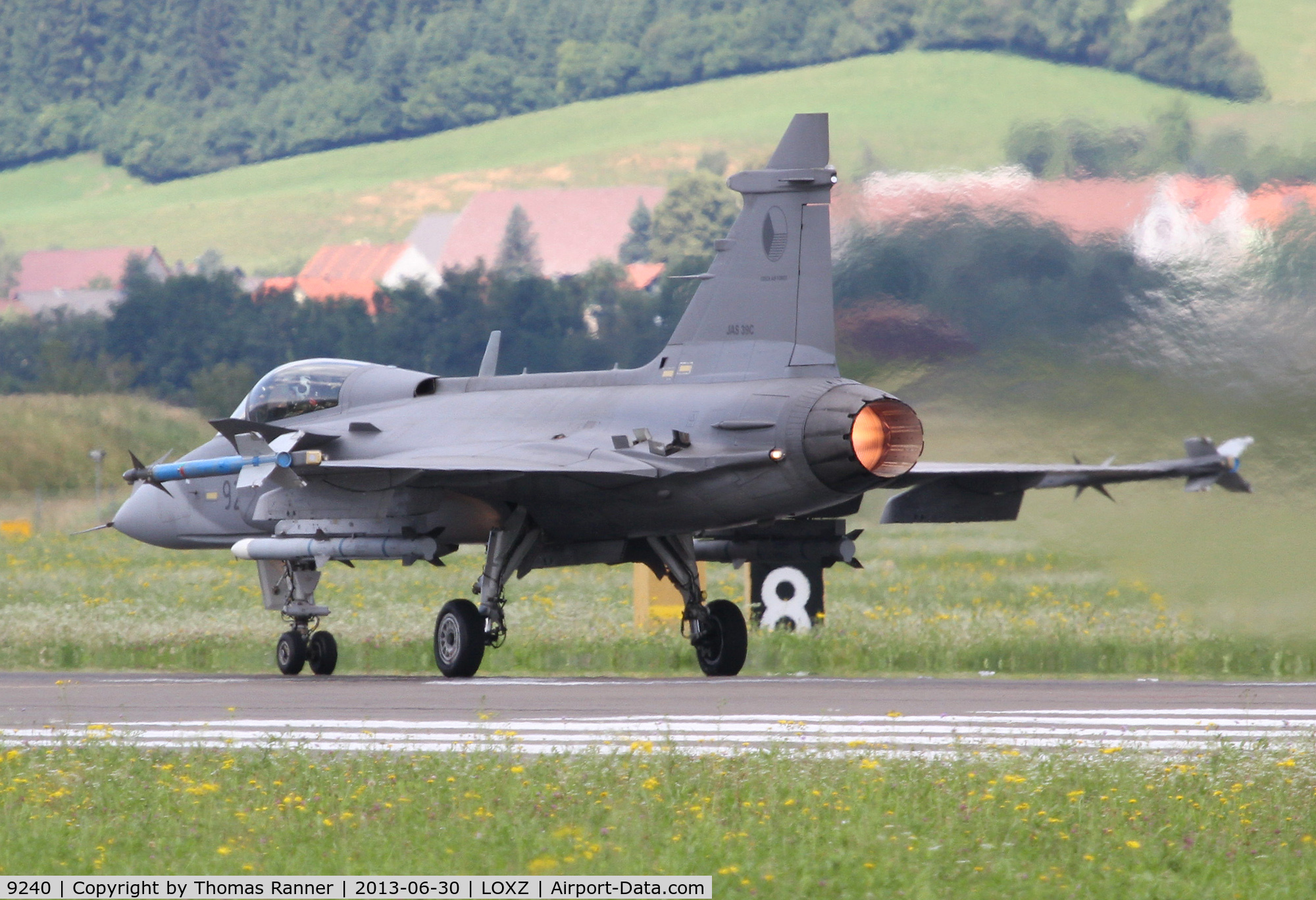 9240, 2005 Saab JAS-39C Gripen C/N 39240, Czech AF Saab Gripen