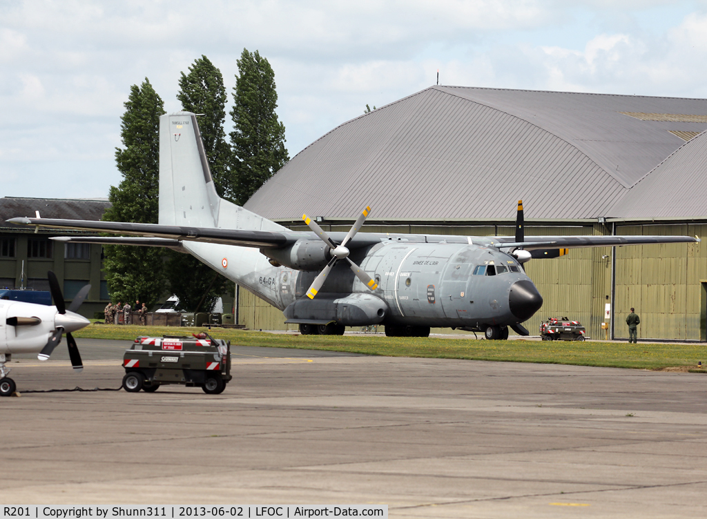 R201, Transall C-160R C/N 201, Used as a demo during LFOC Open Day and serve also as a logistic aircraft for French Air Force Patrol...