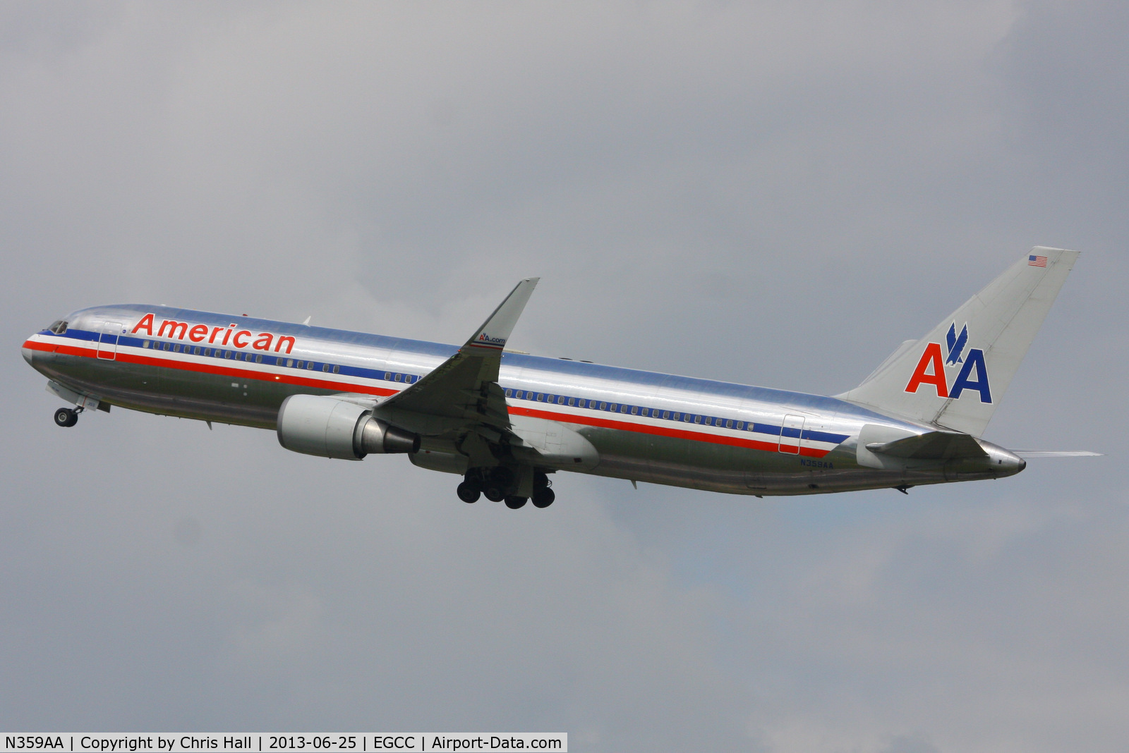N359AA, 1988 Boeing 767-323 C/N 24040, American Airlines