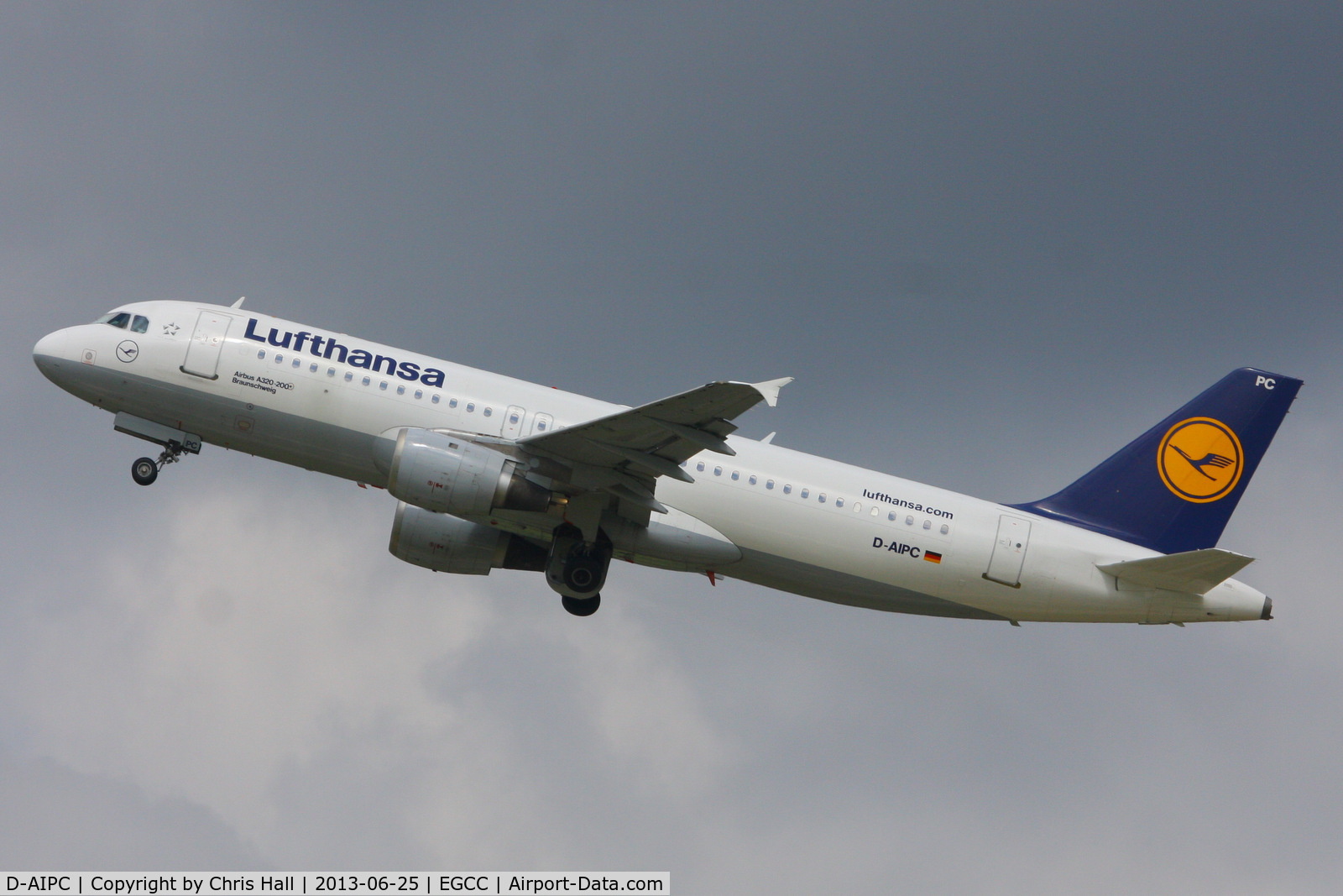 D-AIPC, 1989 Airbus A320-211 C/N 0071, Lufthansa
