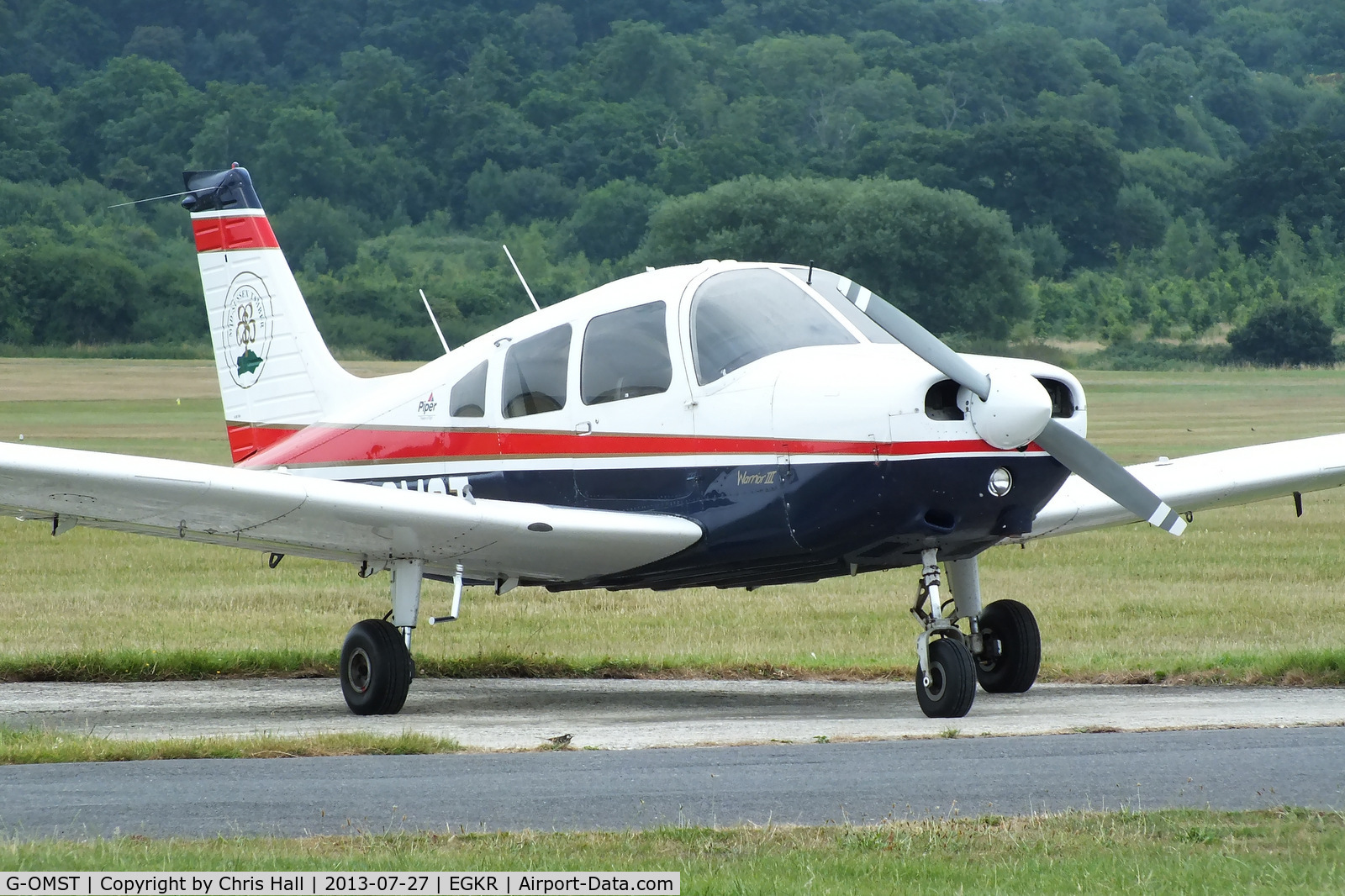 G-OMST, 2001 Piper PA-28-161 Cherokee Warrior III C/N 2842121, Mid-Sussex Timber Ltd
