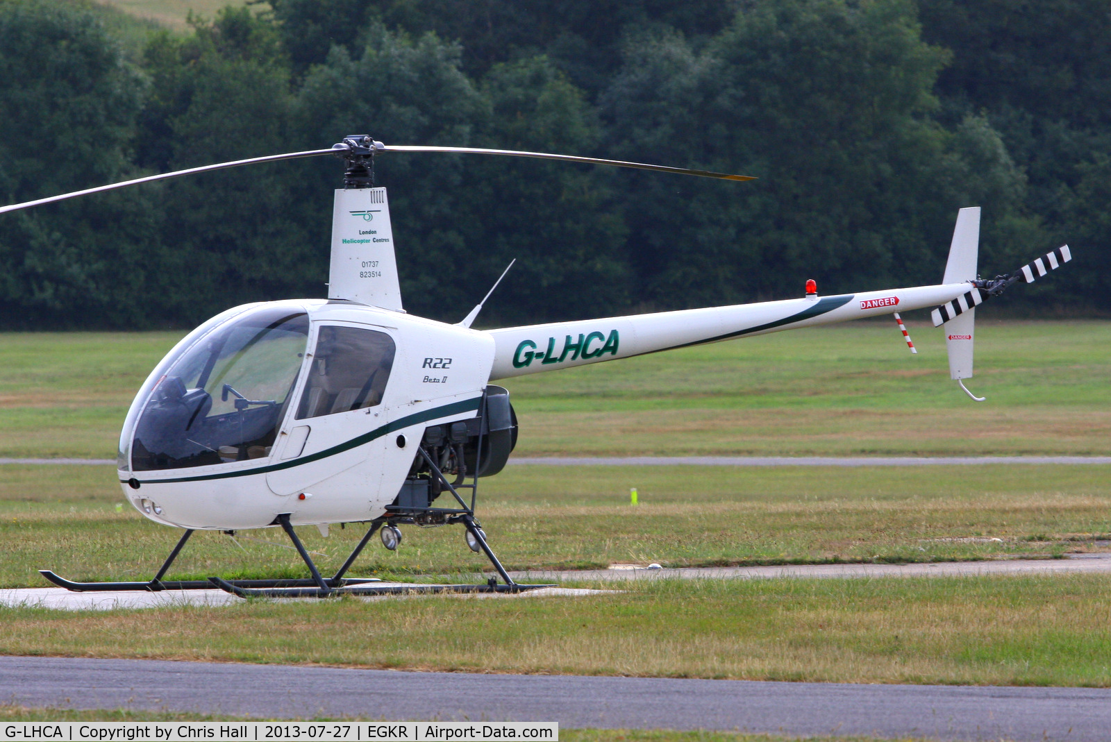 G-LHCA, 1999 Robinson R22 Beta C/N 2947, London Helicopter Centres Ltd