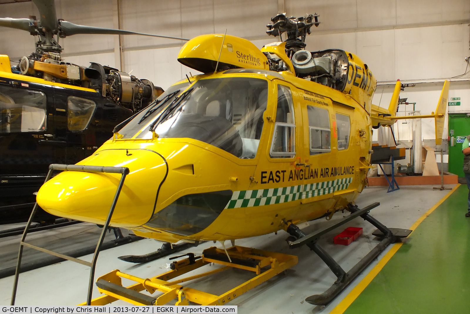 G-OEMT, 2001 Eurocopter-Kawasaki BK-117C-1 C/N 7538, East Anglian Air Ambulance