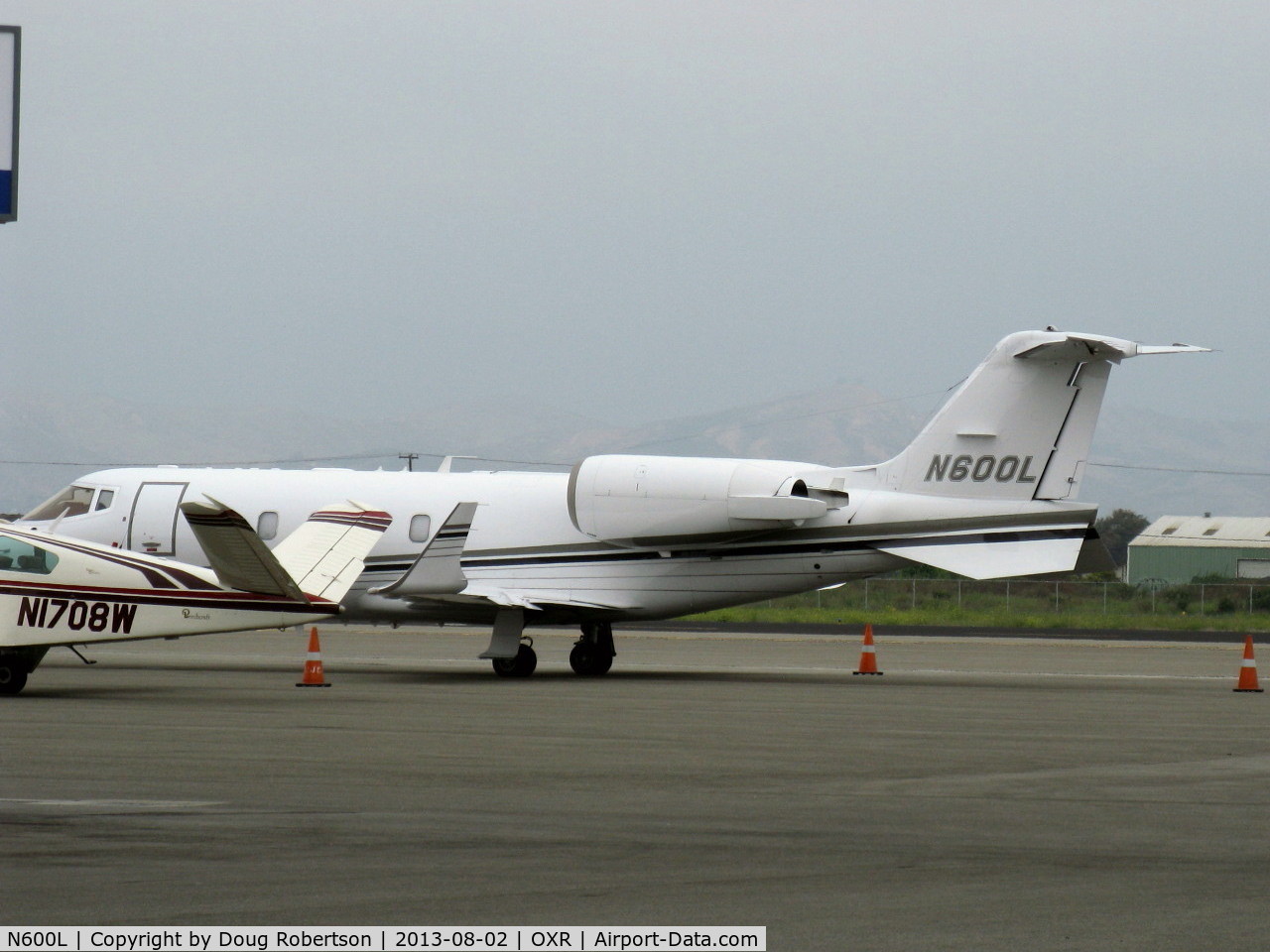 N600L, Learjet 60 C/N 259, Learjet 60, two P&W(C)305A Turbofans, 4,600 lb st each, winglets, two crew, optional 6-9 seats