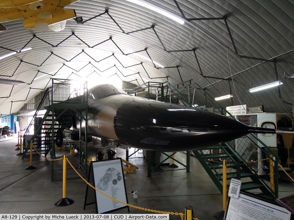 A8-129, General Dynamics F-111C Aardvark C/N D1-05, At the Queensland Air Museum