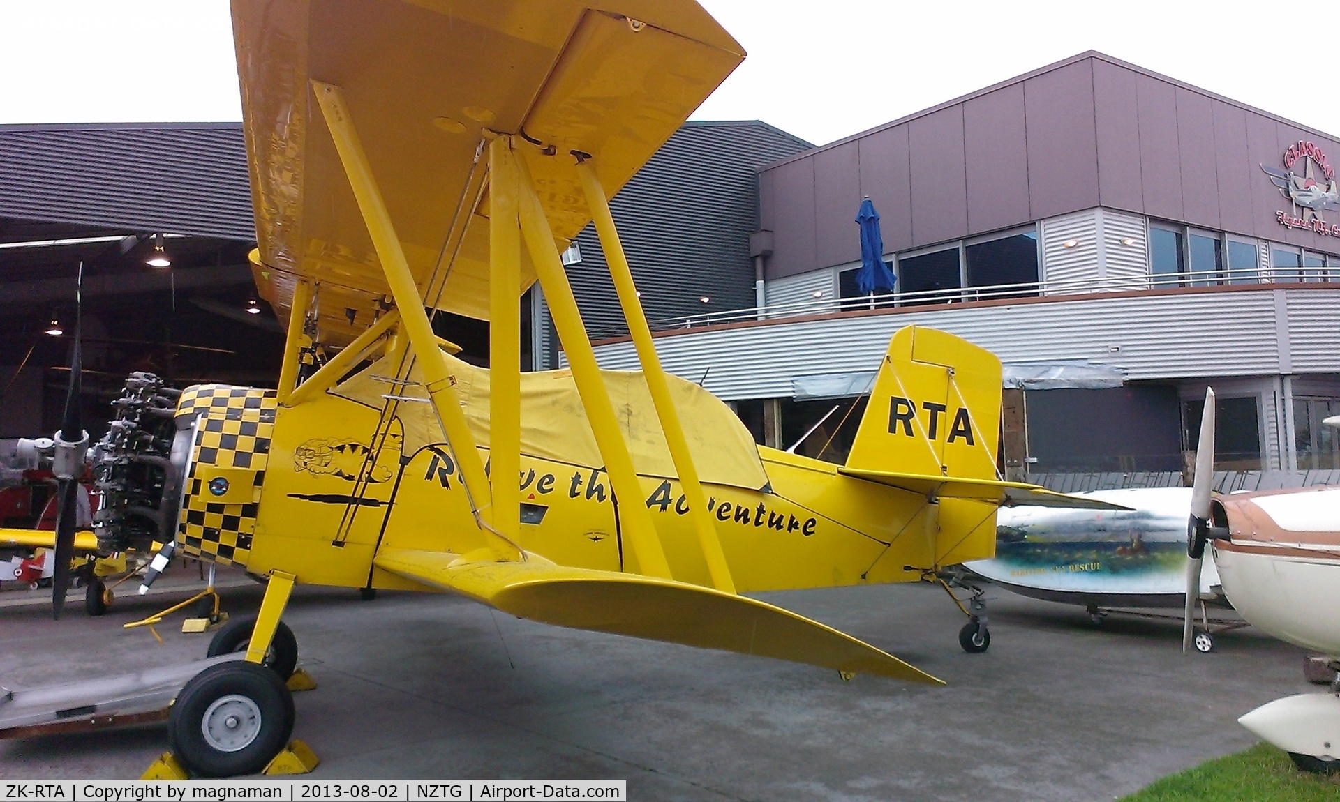 ZK-RTA, Grumman G-164A C/N 441, Outside classic jets