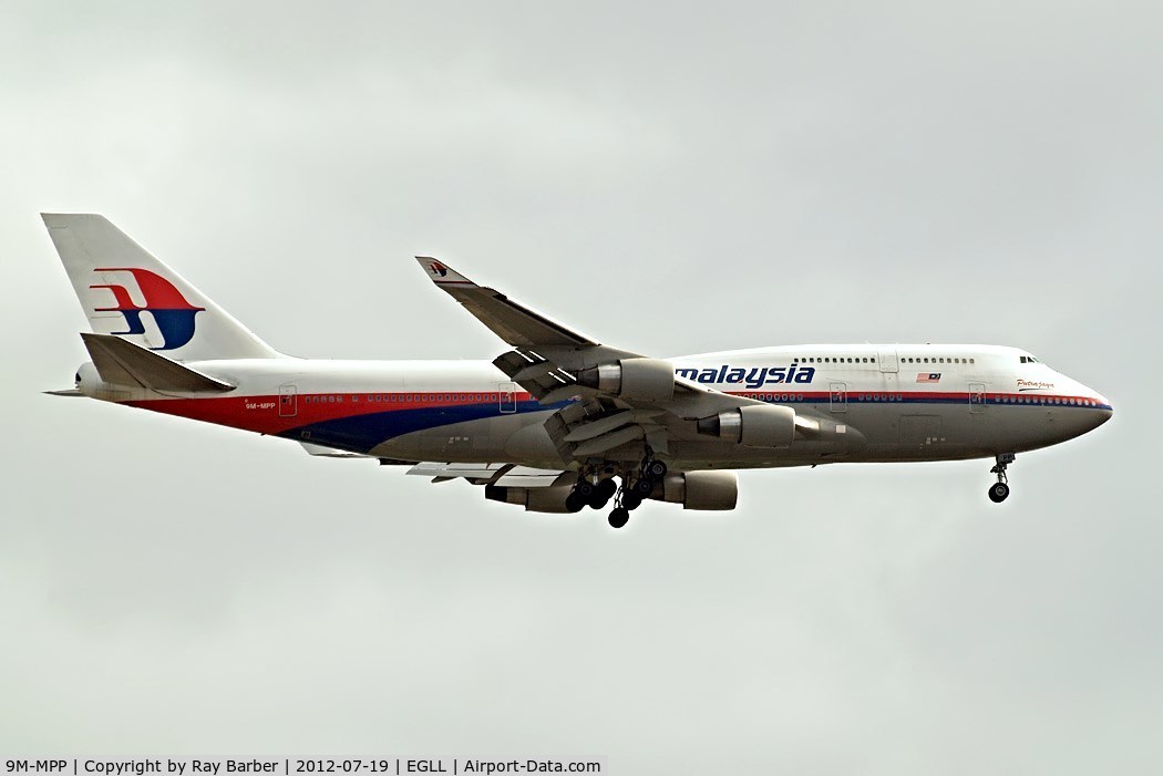 9M-MPP, 2002 Boeing 747-4H6 C/N 29900, Boeing 747-4H6 [29900] (Malaysia Airlines) Home~G 19/07/2012