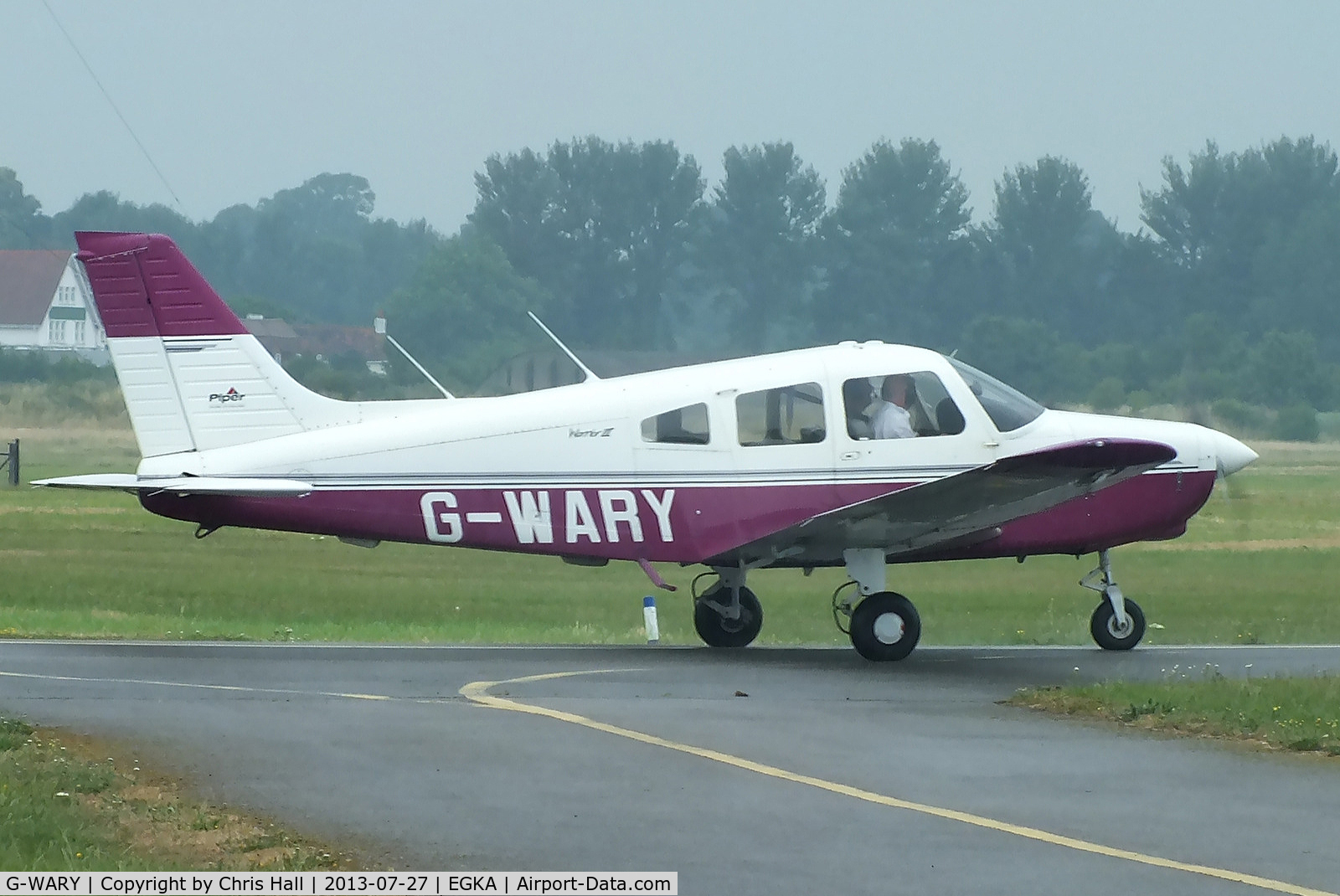 G-WARY, 1997 Piper PA-28-161 Cherokee Warrior III C/N 28-42024, Target Aviation