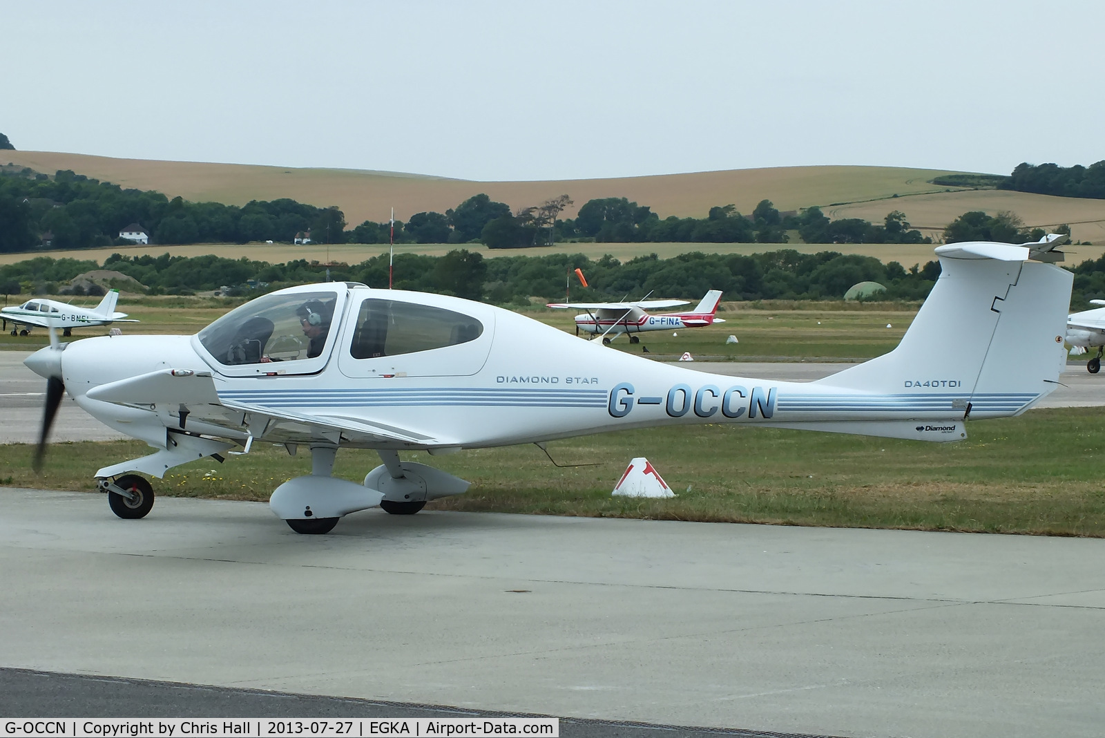 G-OCCN, 2006 Diamond DA-40D Diamond Star C/N D4.241, Flying Time Aviation