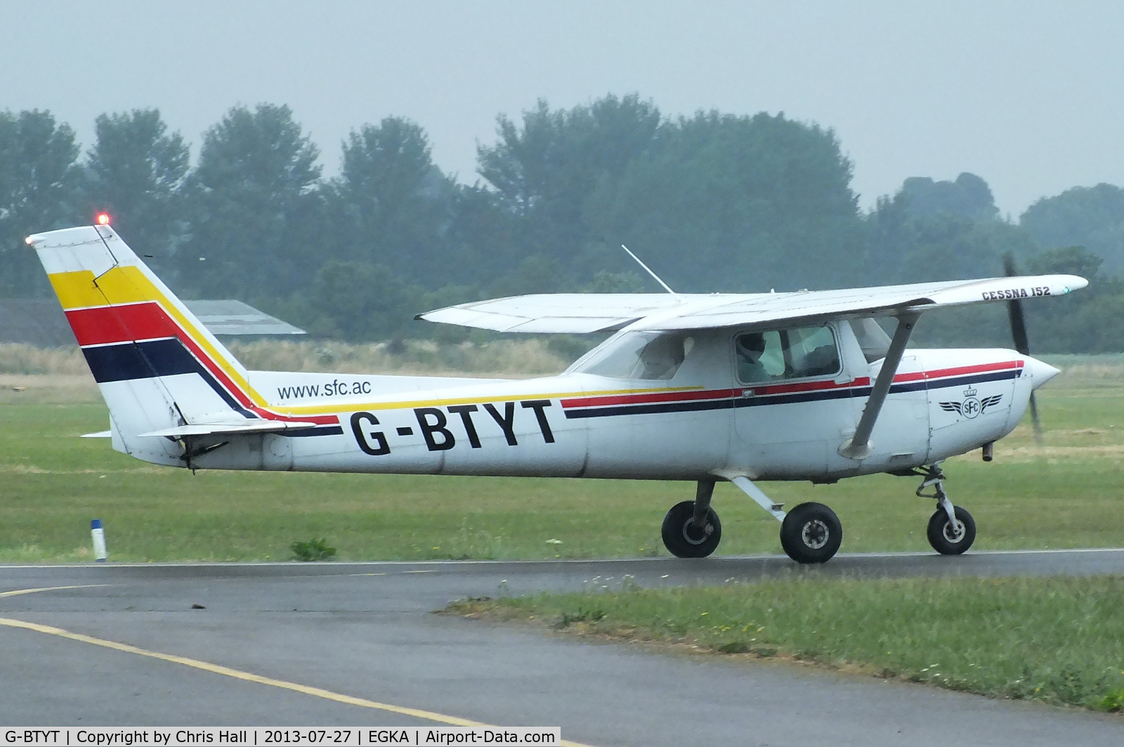G-BTYT, 1978 Cessna 152 C/N 152-80455, Cristal Air Ltd