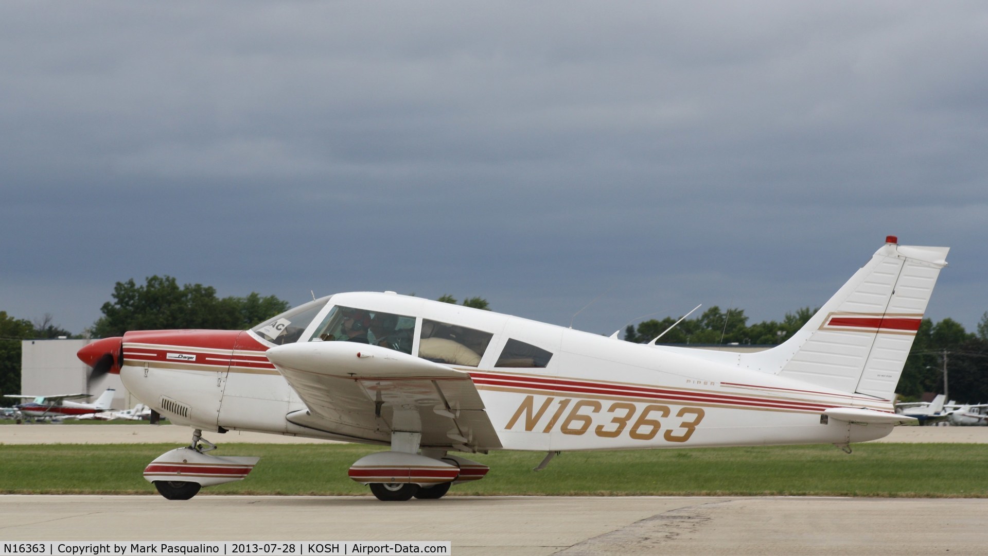 N16363, 1973 Piper PA-28-235 Cherokee Charger C/N 28-7310090, Piper PA-28-235