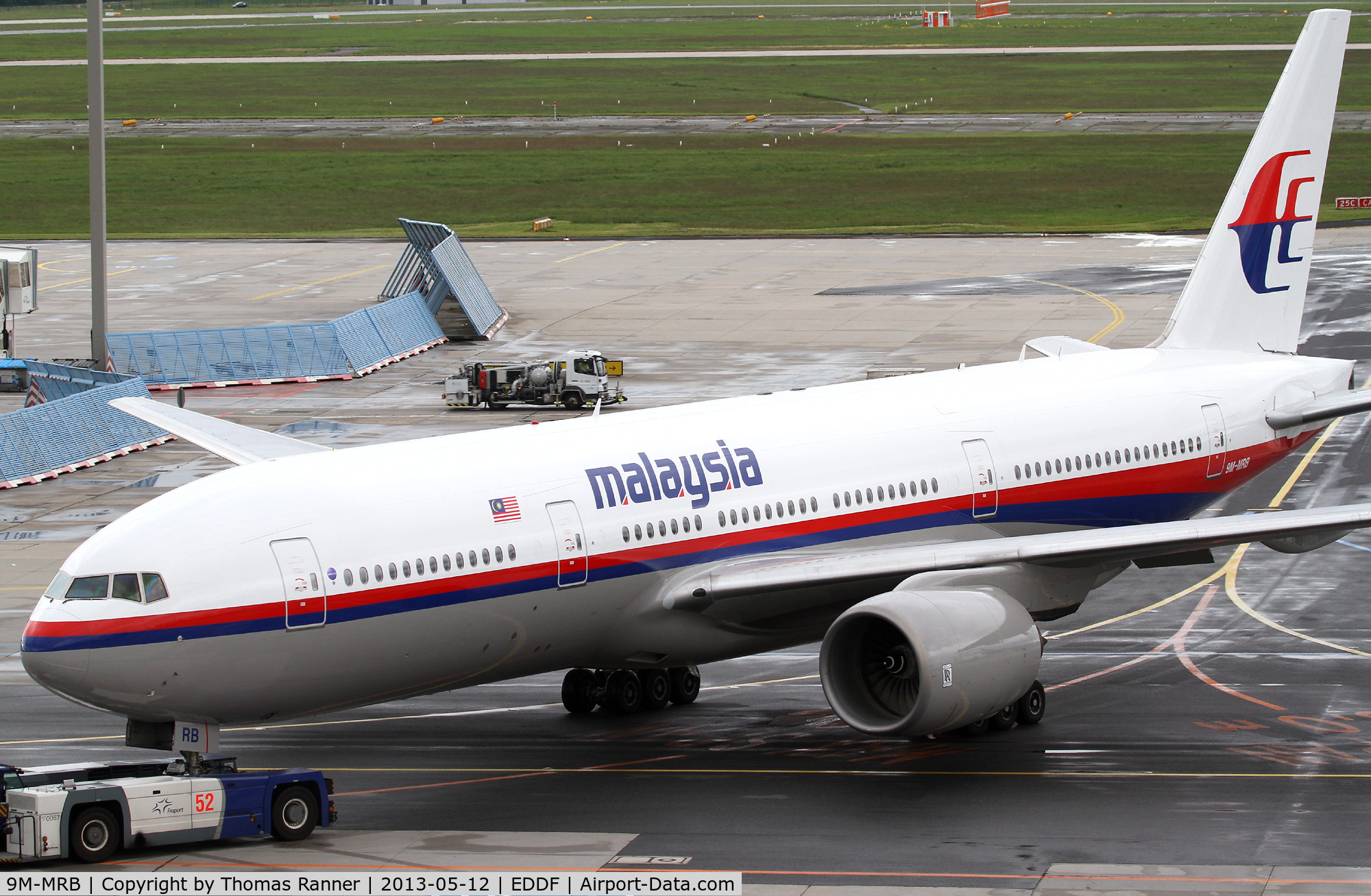 9M-MRB, 1997 Boeing 777-2H6/ER C/N 28409, Malaysia B777