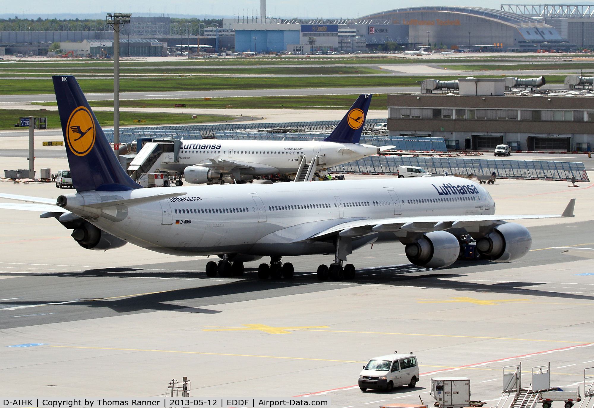 D-AIHK, 2004 Airbus A340-642 C/N 580, Lufthansa A340