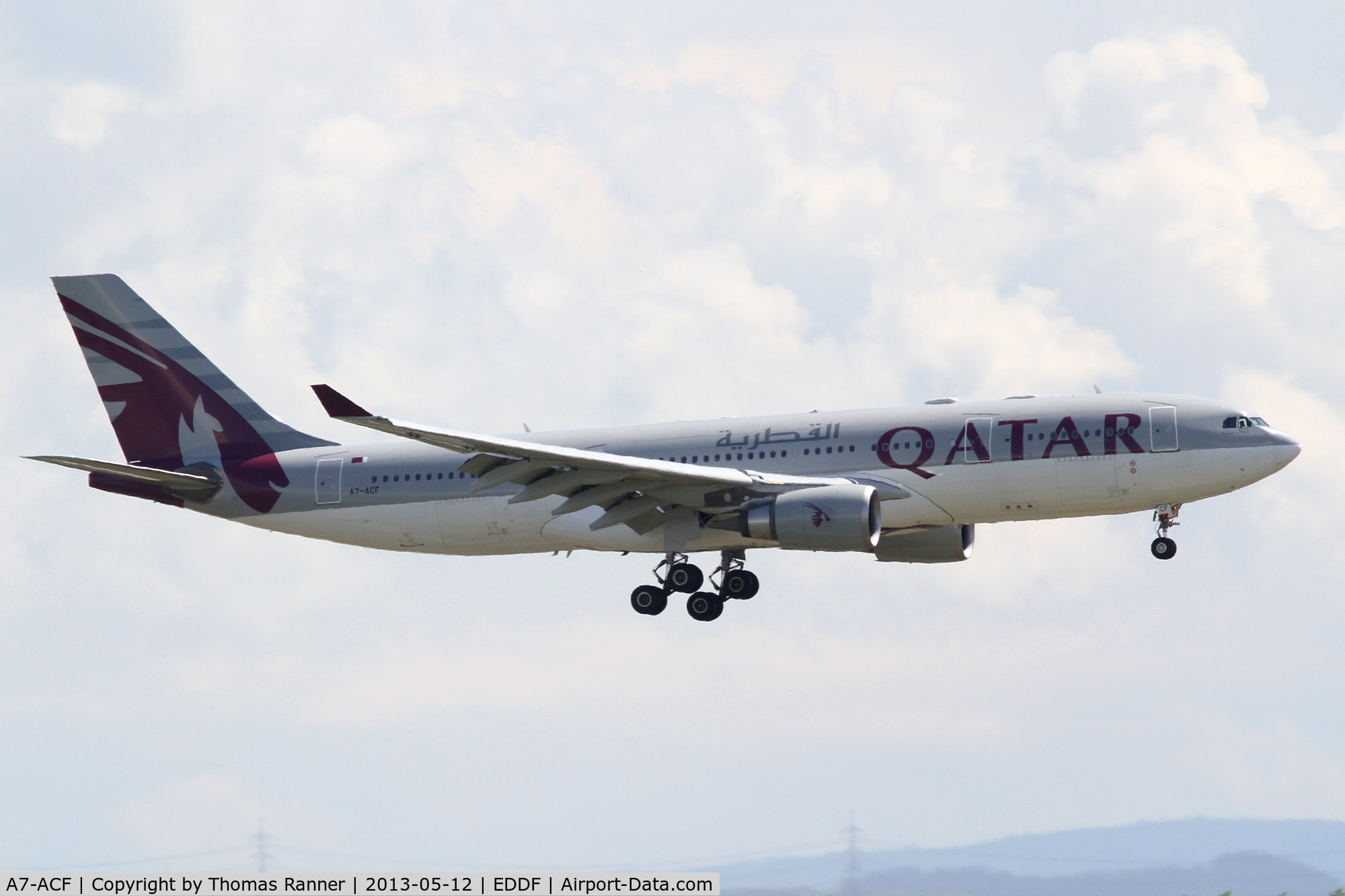 A7-ACF, 2004 Airbus A330-202 C/N 638, Qatar Airways A330